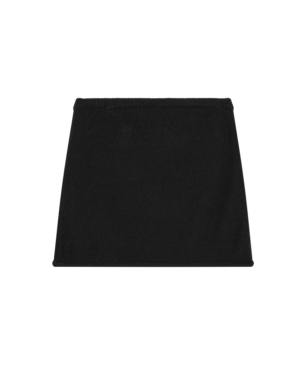 레스트앤레크레이션(REST&RECREATION) POCKET KNIT SKIRT - BLACK
