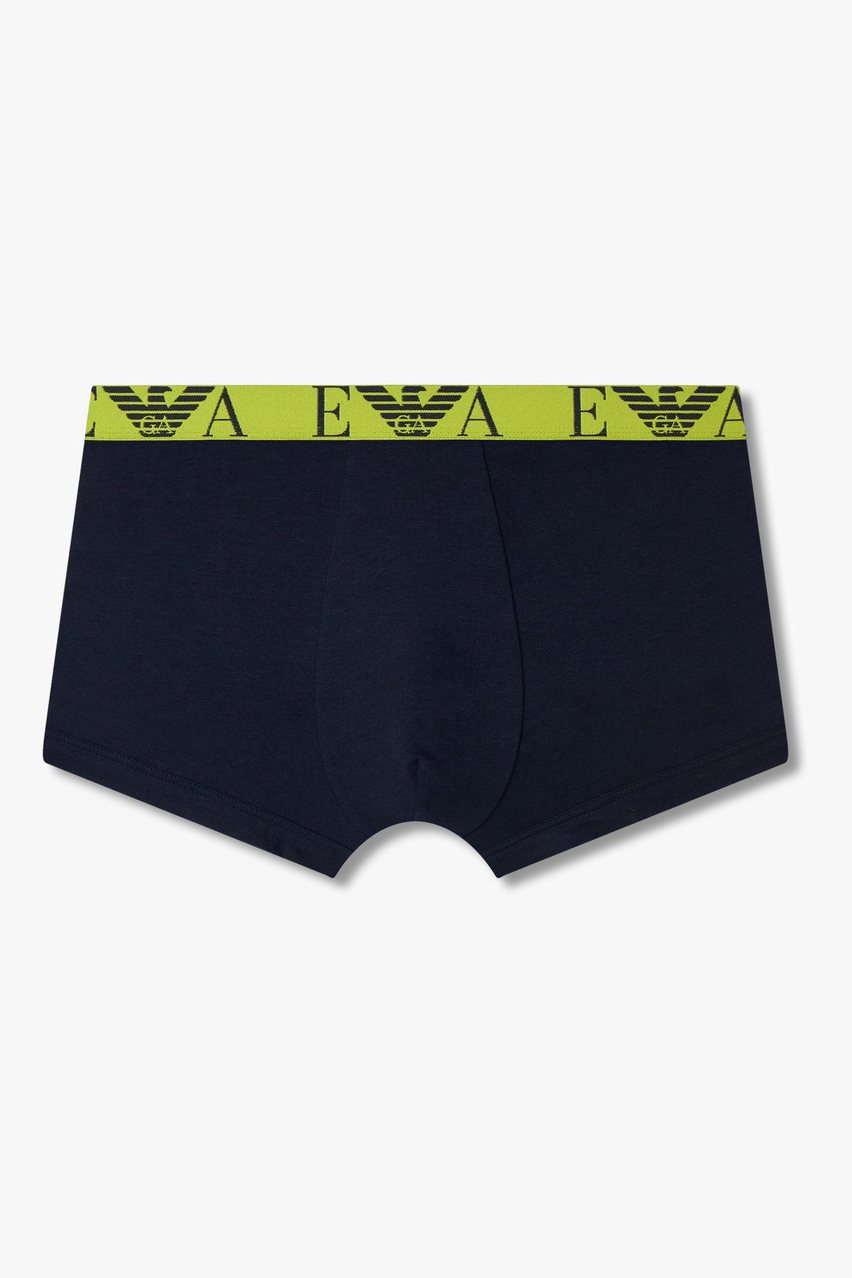 엠포리오 아르마니 언더웨어(EMPORIO ARMANI UNDERWEAR) 남성 빅 이글 로고 밴딩 코튼 드로즈_블루 0815312300