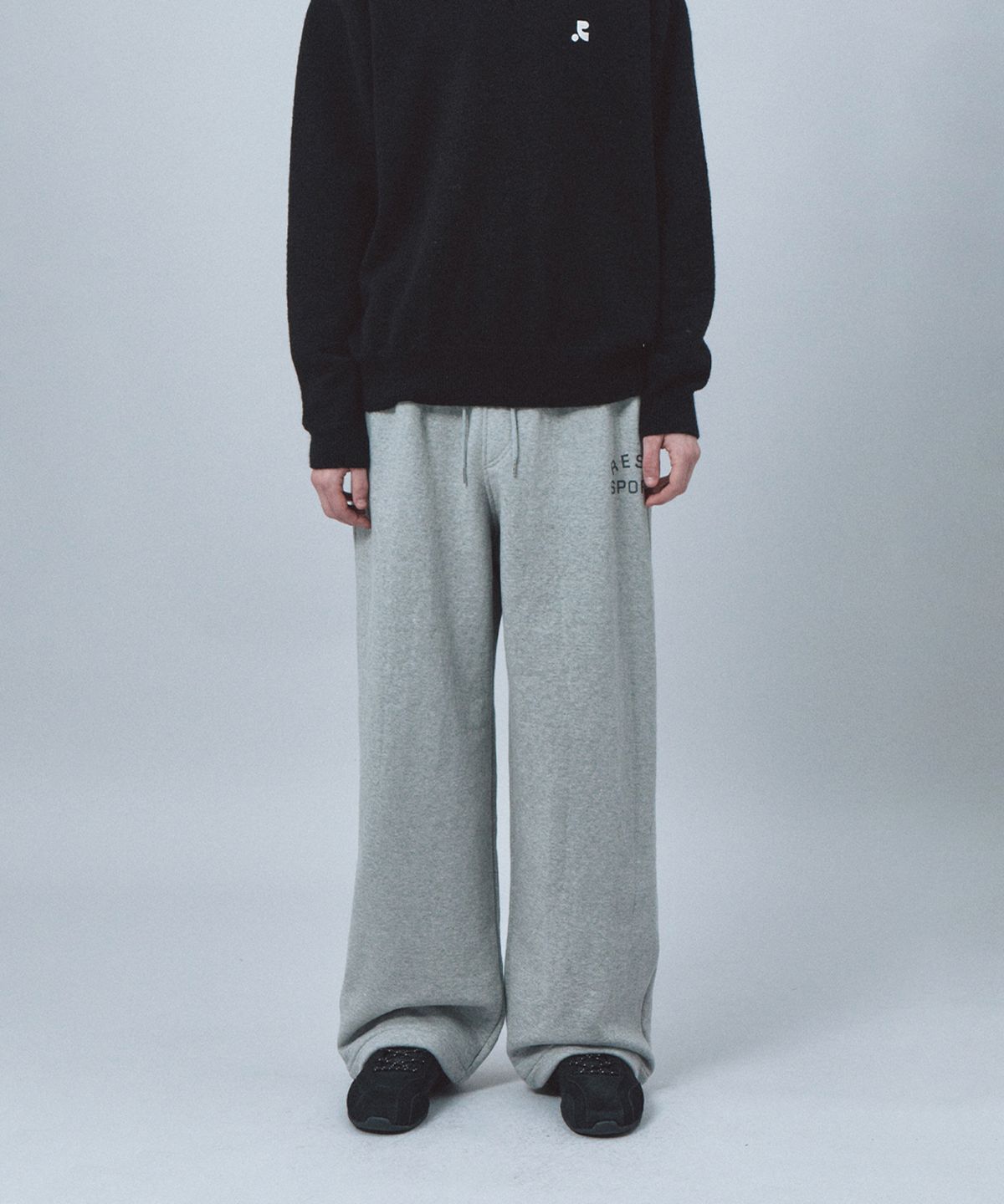 레스트앤레크레이션(REST&RECREATION) STRING SWEAT PANTS - GREY