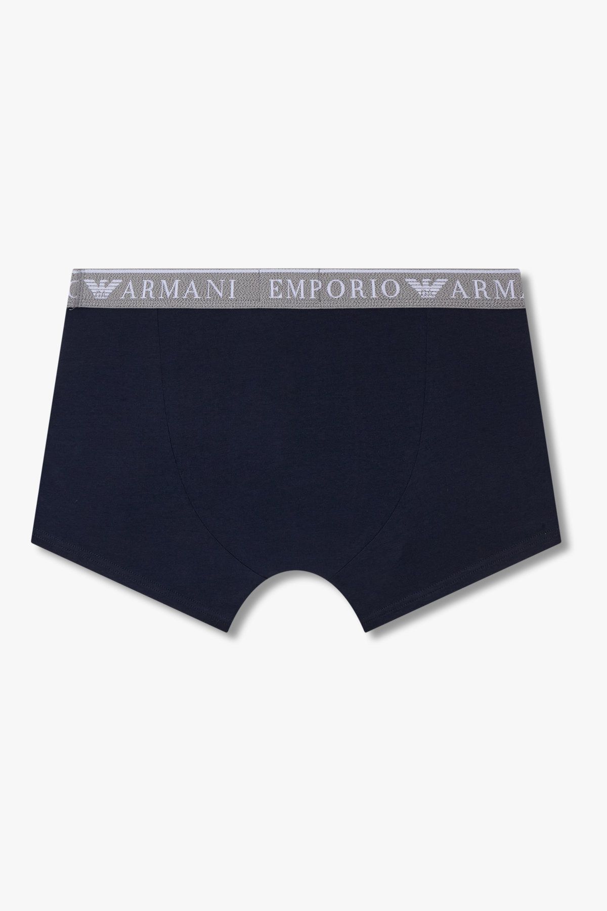 엠포리오 아르마니 언더웨어(EMPORIO ARMANI UNDERWEAR) 남성 라인 로고 밴딩 코튼 드로즈_다크 블루 0815312005
