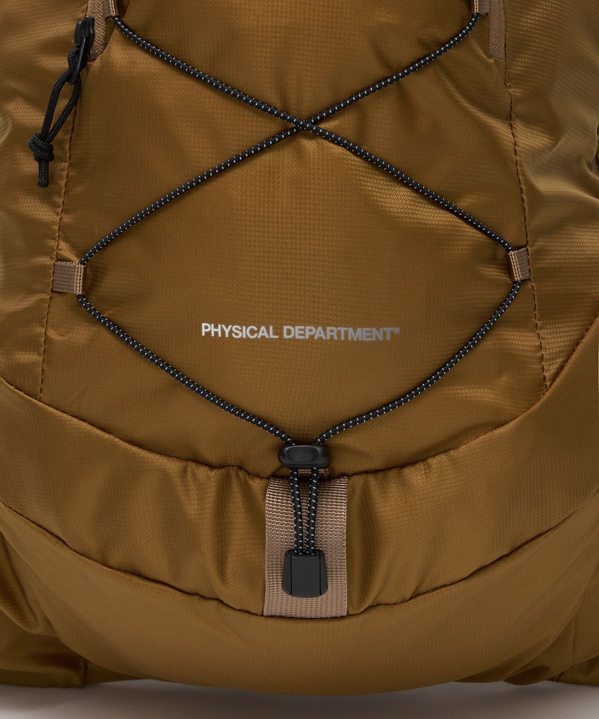 피지컬 디파트먼트(PHYSICAL DEPARTMENT) 스트랩 러닝 백 머스타드