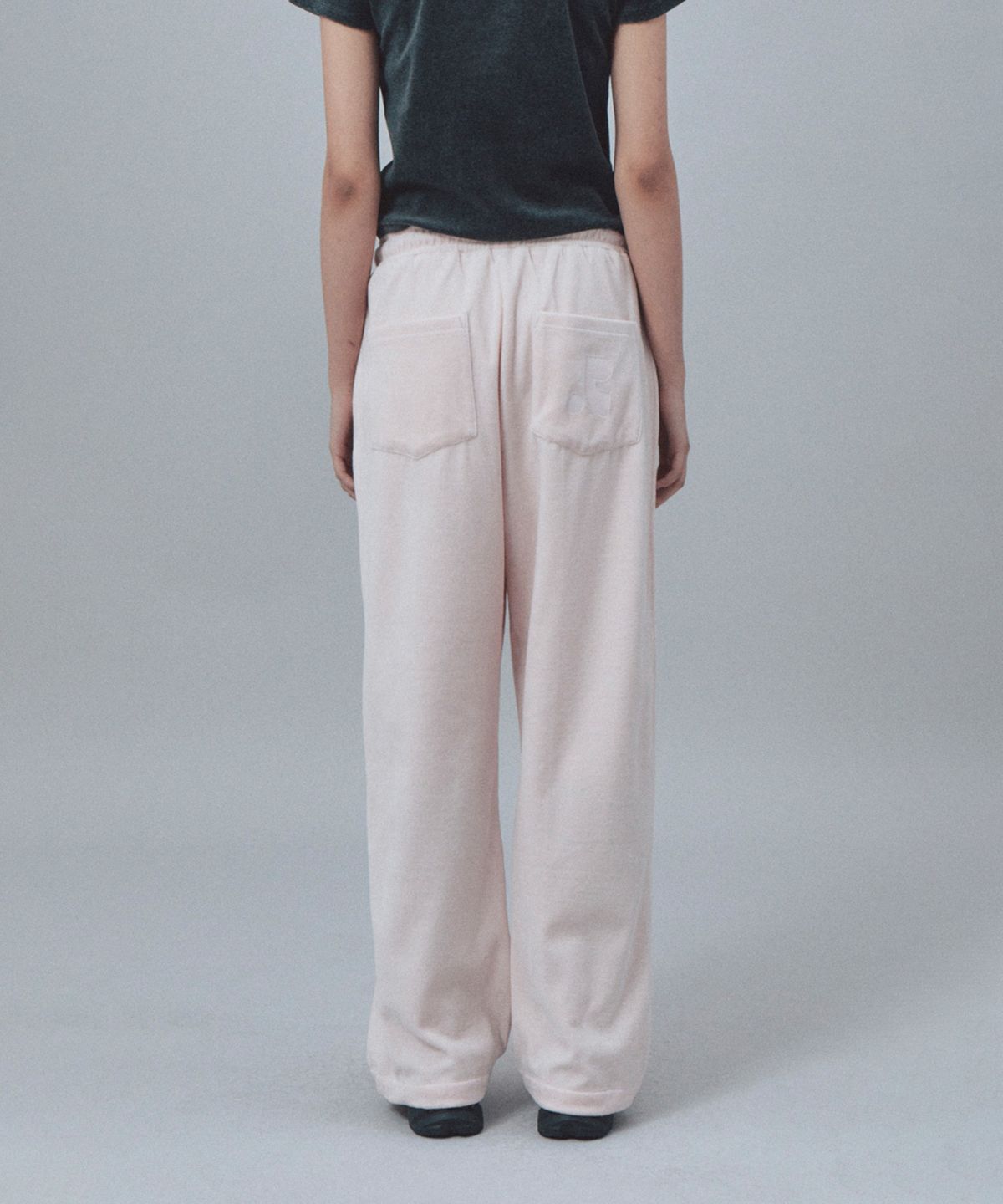 레스트앤레크레이션(REST&RECREATION) VELVET PANTS - LIGHT PINK