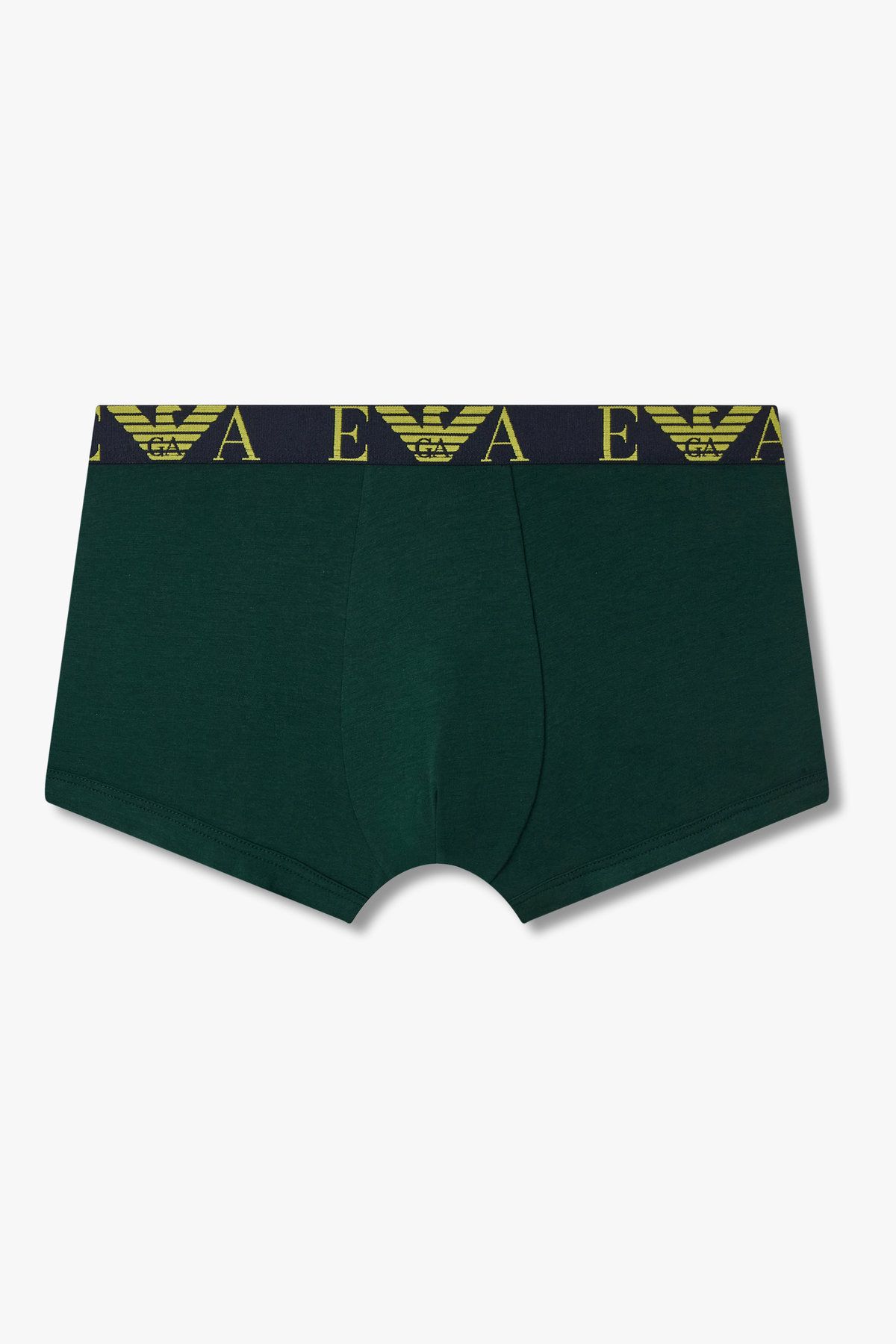 엠포리오 아르마니 언더웨어(EMPORIO ARMANI UNDERWEAR) 남성 빅 이글 로고 밴딩 코튼 드로즈_다크 그린 0815312301