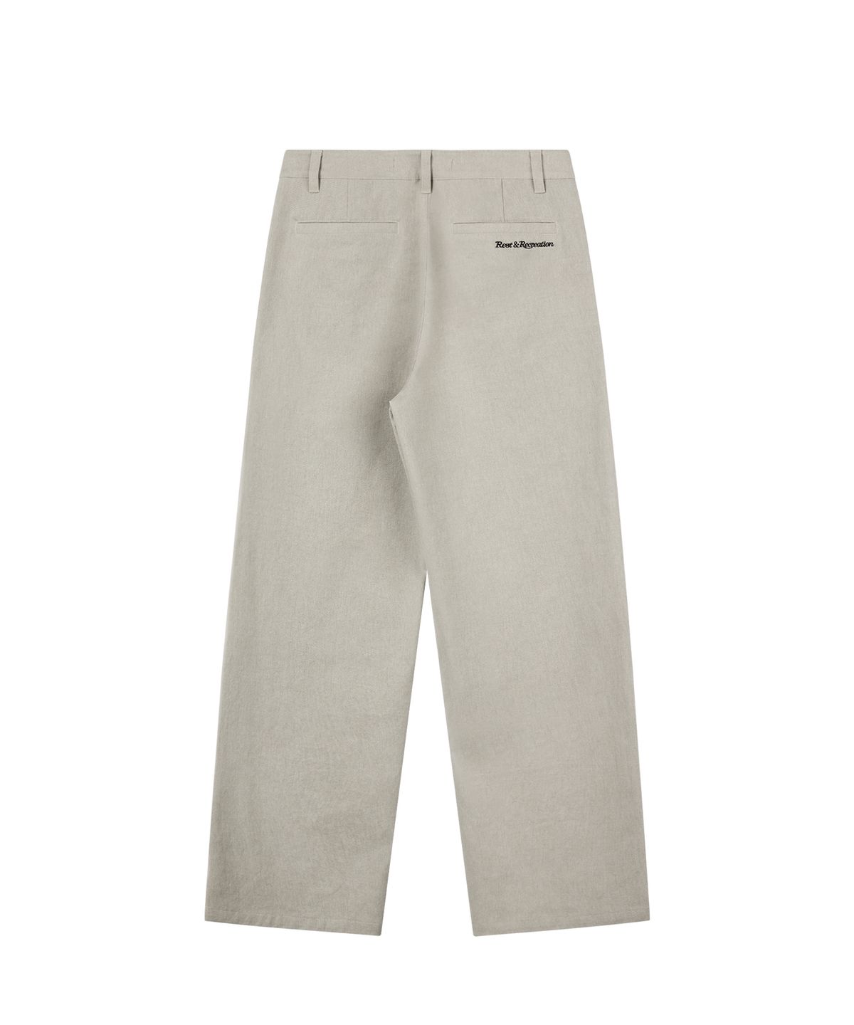 레스트앤레크레이션(REST&RECREATION) WASHED COTTON PANTS - BEIGE