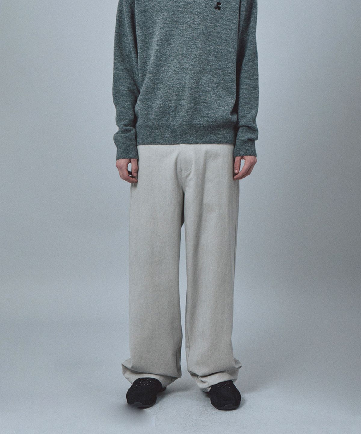 레스트앤레크레이션(REST&RECREATION) WASHED COTTON PANTS - BEIGE