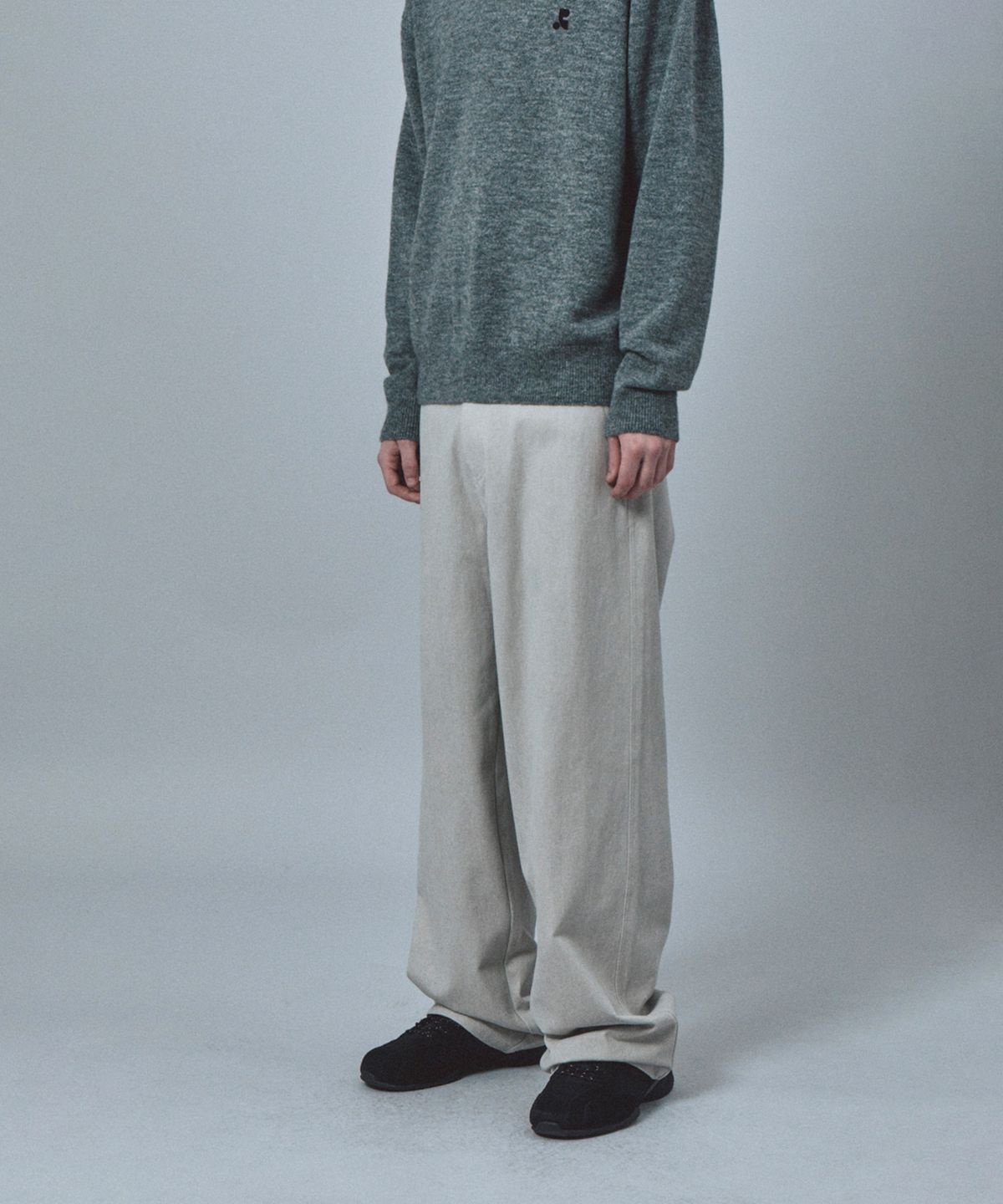 레스트앤레크레이션(REST&RECREATION) WASHED COTTON PANTS - BEIGE