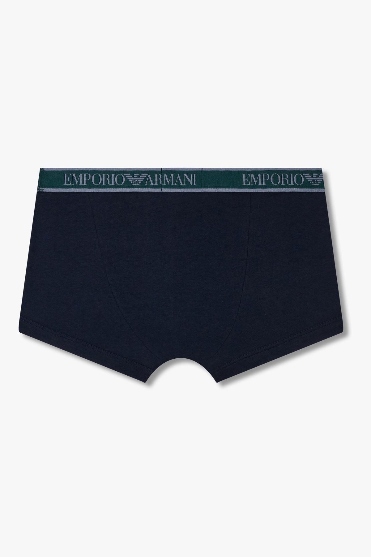 엠포리오 아르마니 언더웨어(EMPORIO ARMANI UNDERWEAR) 남성 라인 보더 밴딩 코튼 드로즈_다크 네이비 0815312312