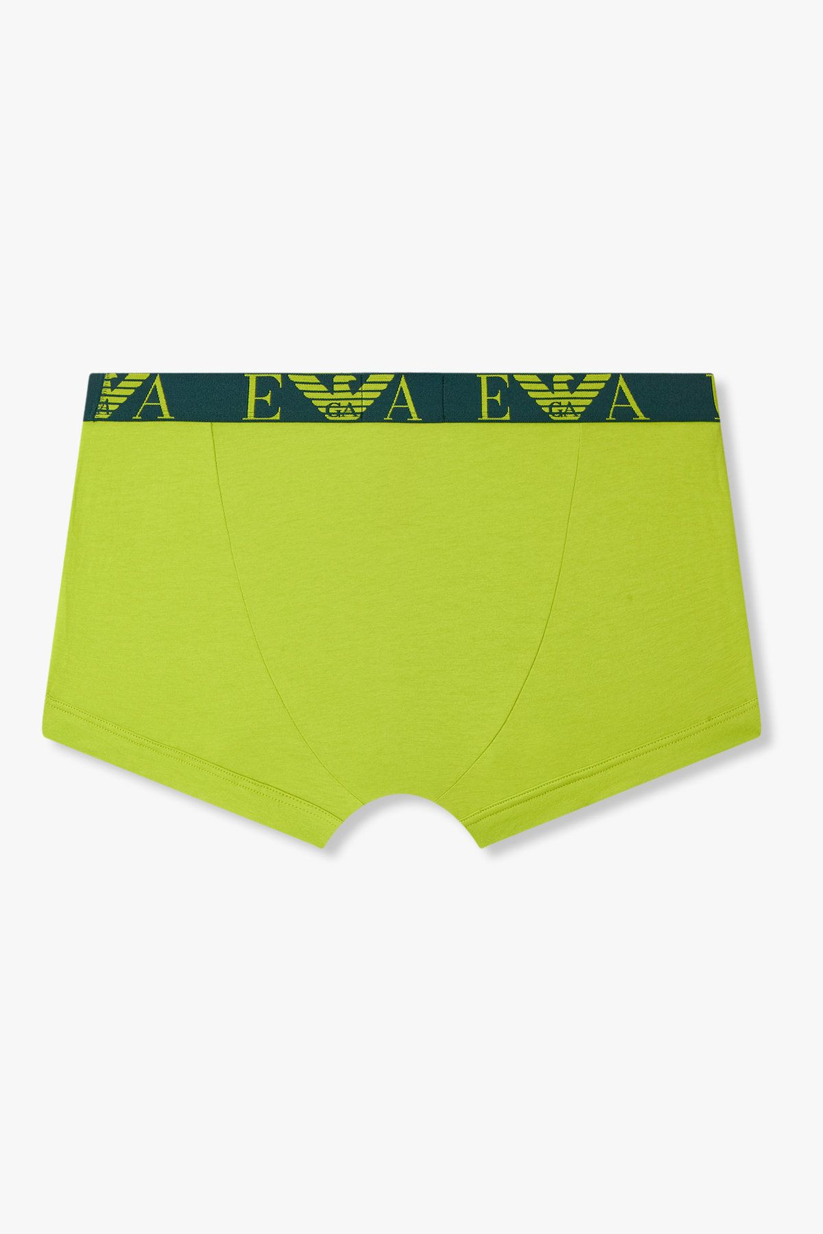 엠포리오 아르마니 언더웨어(EMPORIO ARMANI UNDERWEAR) 남성 빅 이글 로고 밴딩 코튼 드로즈_라임 0815312302