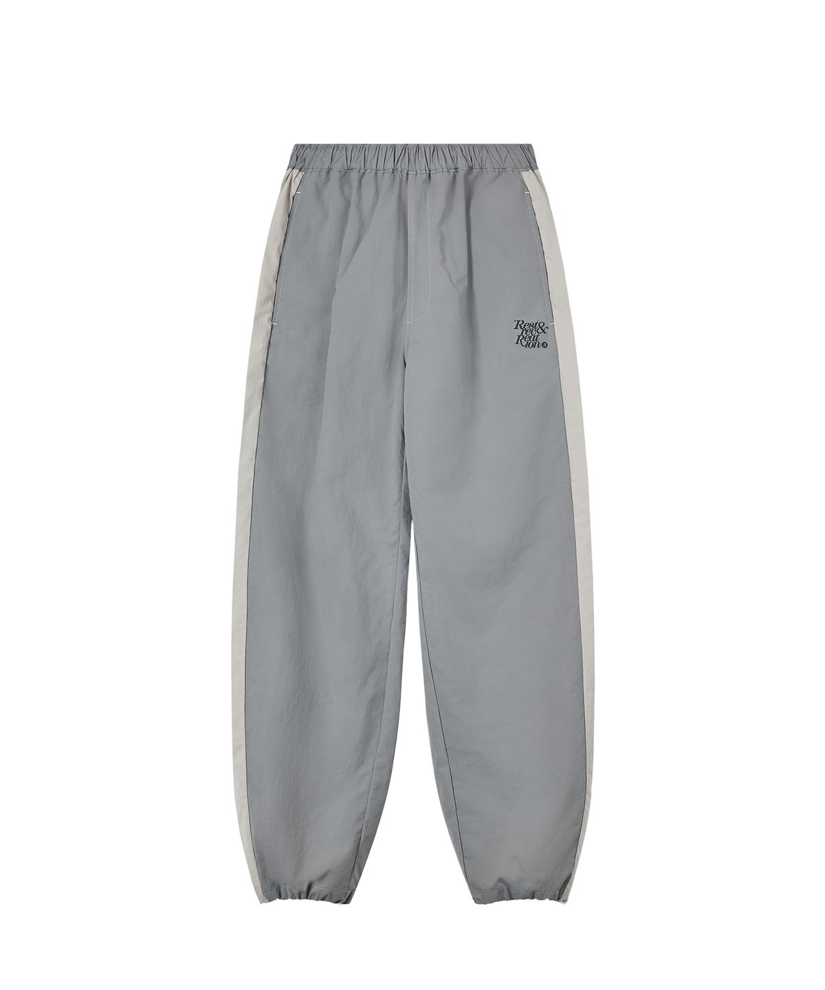 레스트앤레크레이션(REST&RECREATION) STITCH NYLON PANTS - GREY
