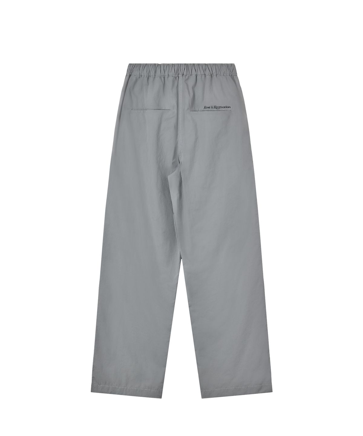 레스트앤레크레이션(REST&RECREATION) STITCH NYLON PANTS - GREY