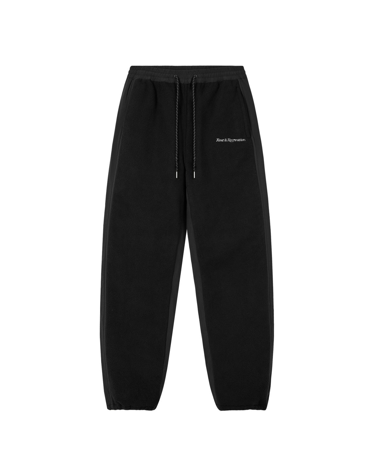 레스트앤레크레이션(REST&RECREATION) QUILTED JOGGER PANTS - BLACK