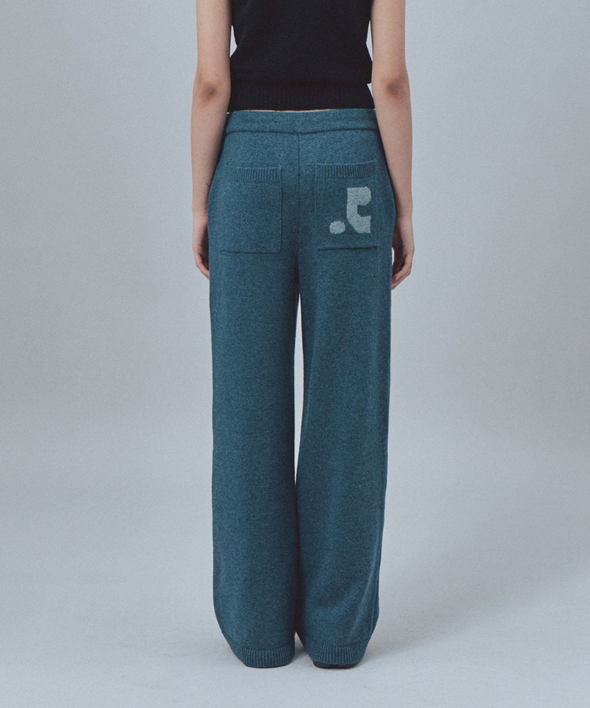 레스트앤레크레이션(REST&RECREATION) KNIT POCKET PANTS - BLUE