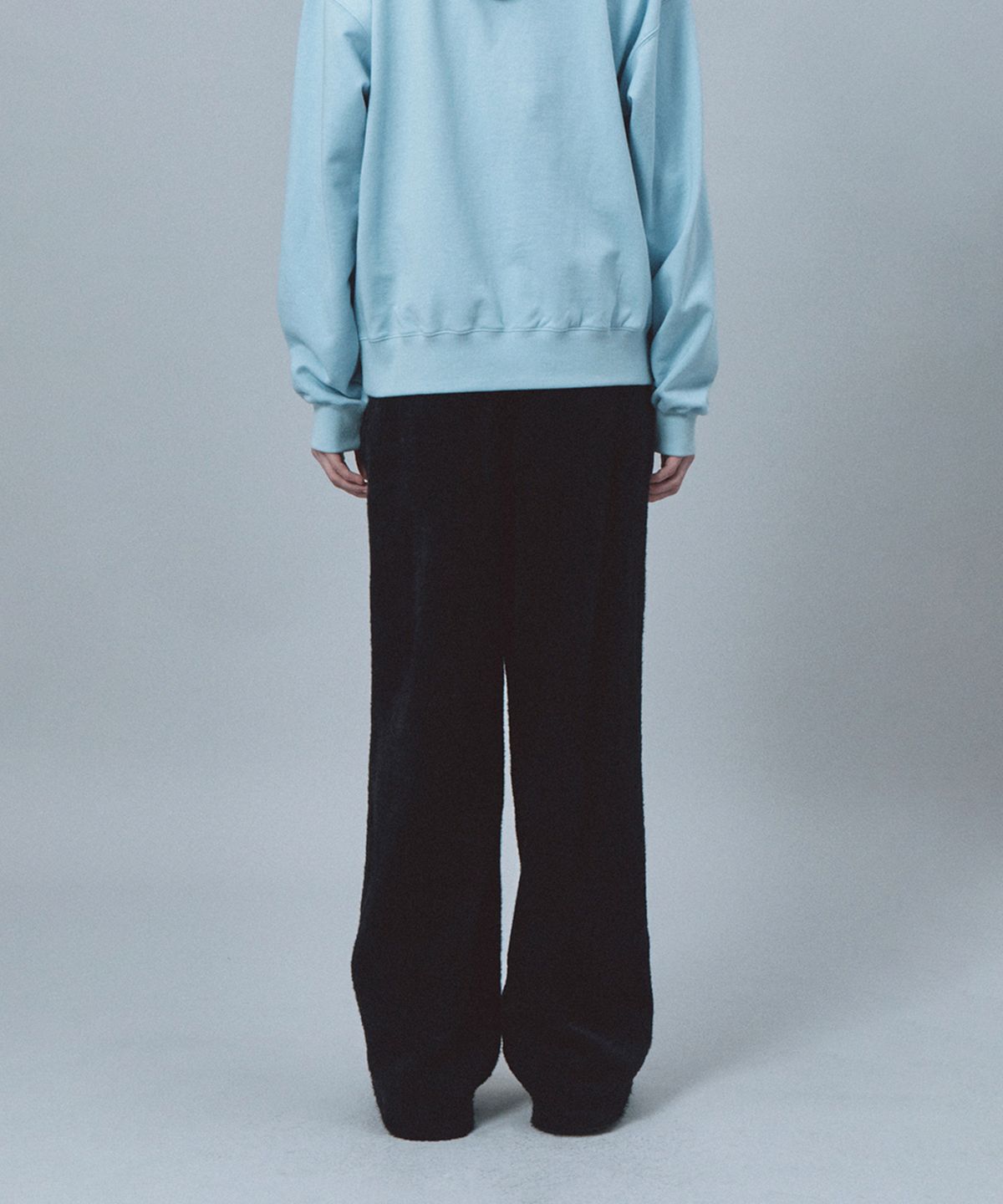 레스트앤레크레이션(REST&RECREATION) HAIRY KNIT PANTS - BLACK