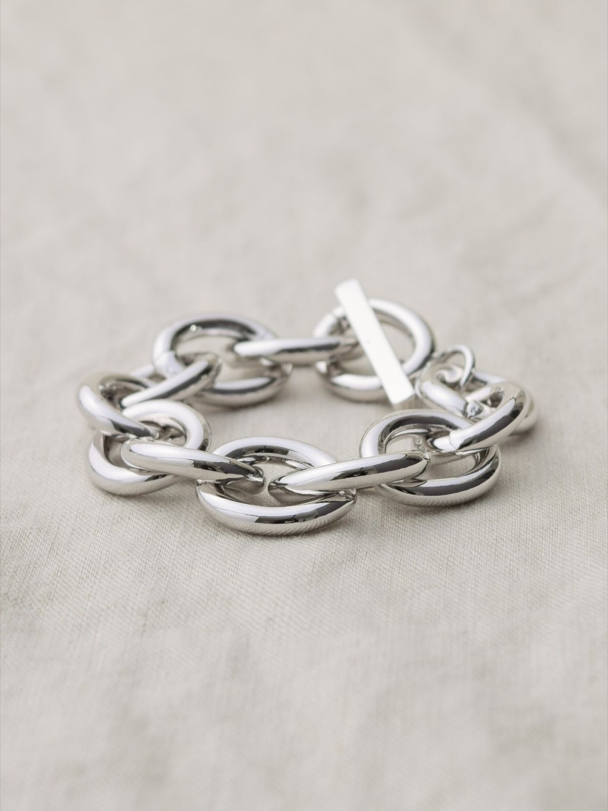 노비스도쿄(NOVICE TOKYO) 메탈 체인 팔찌 Metal Chain Bracelet  / Silver