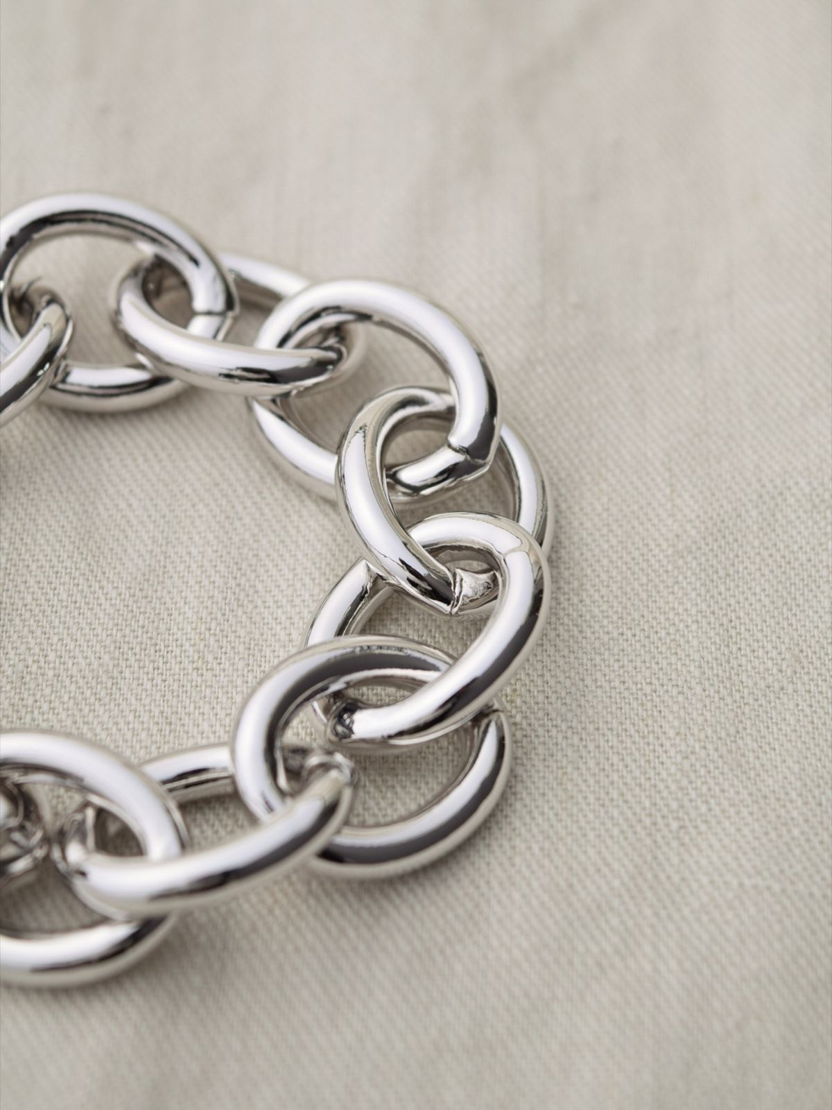 노비스도쿄(NOVICE TOKYO) 메탈 체인 팔찌 Metal Chain Bracelet  / Silver