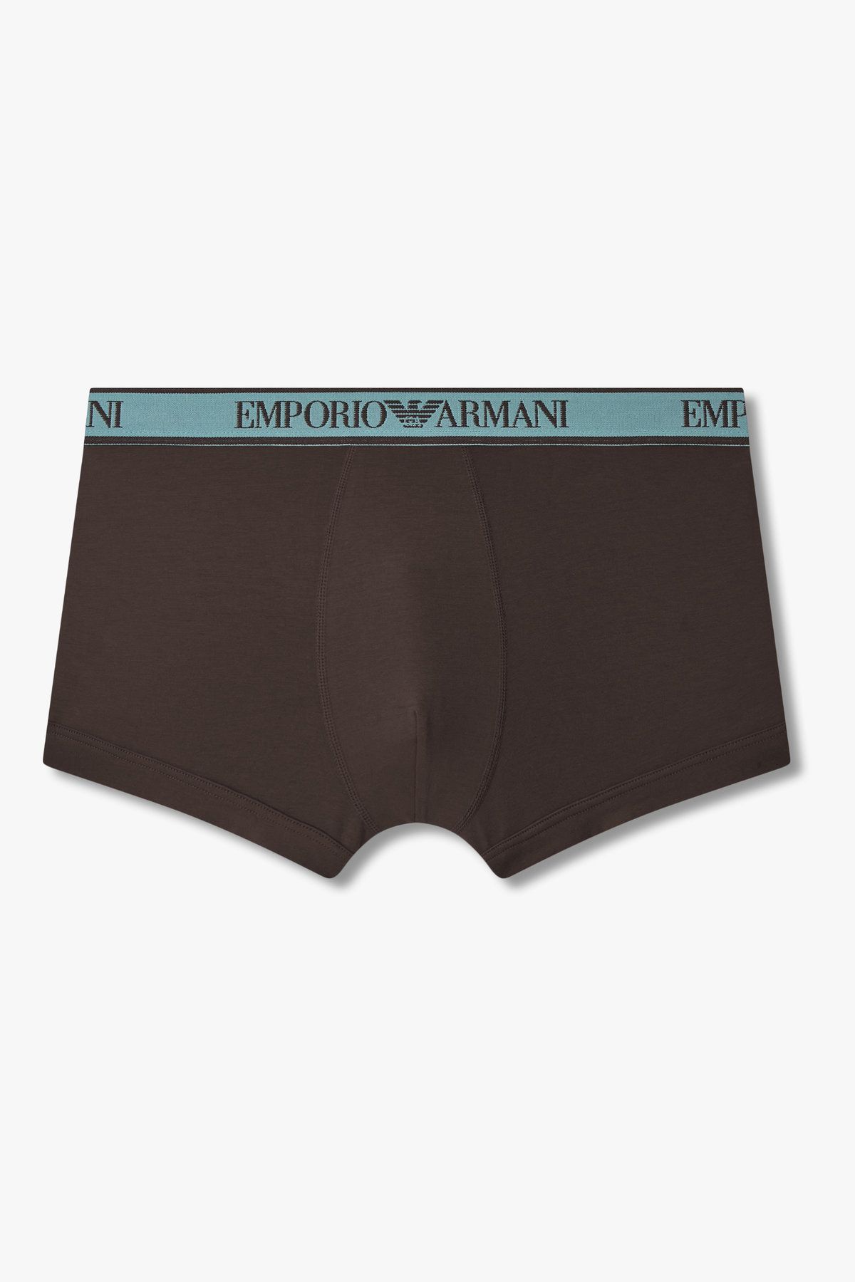 엠포리오 아르마니 언더웨어(EMPORIO ARMANI UNDERWEAR) 남성 라인 밴딩 이지 코튼 드로즈_초코 0815312314