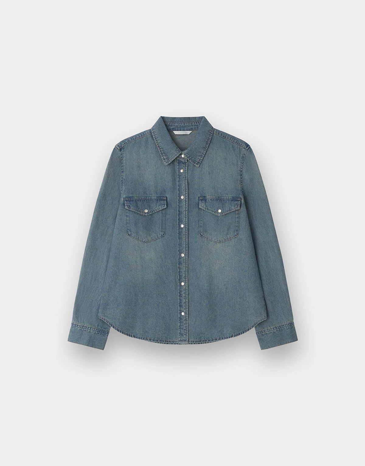 지오다노(GIORDANO) 웨스턴 데님 셔츠 345906 [3color]