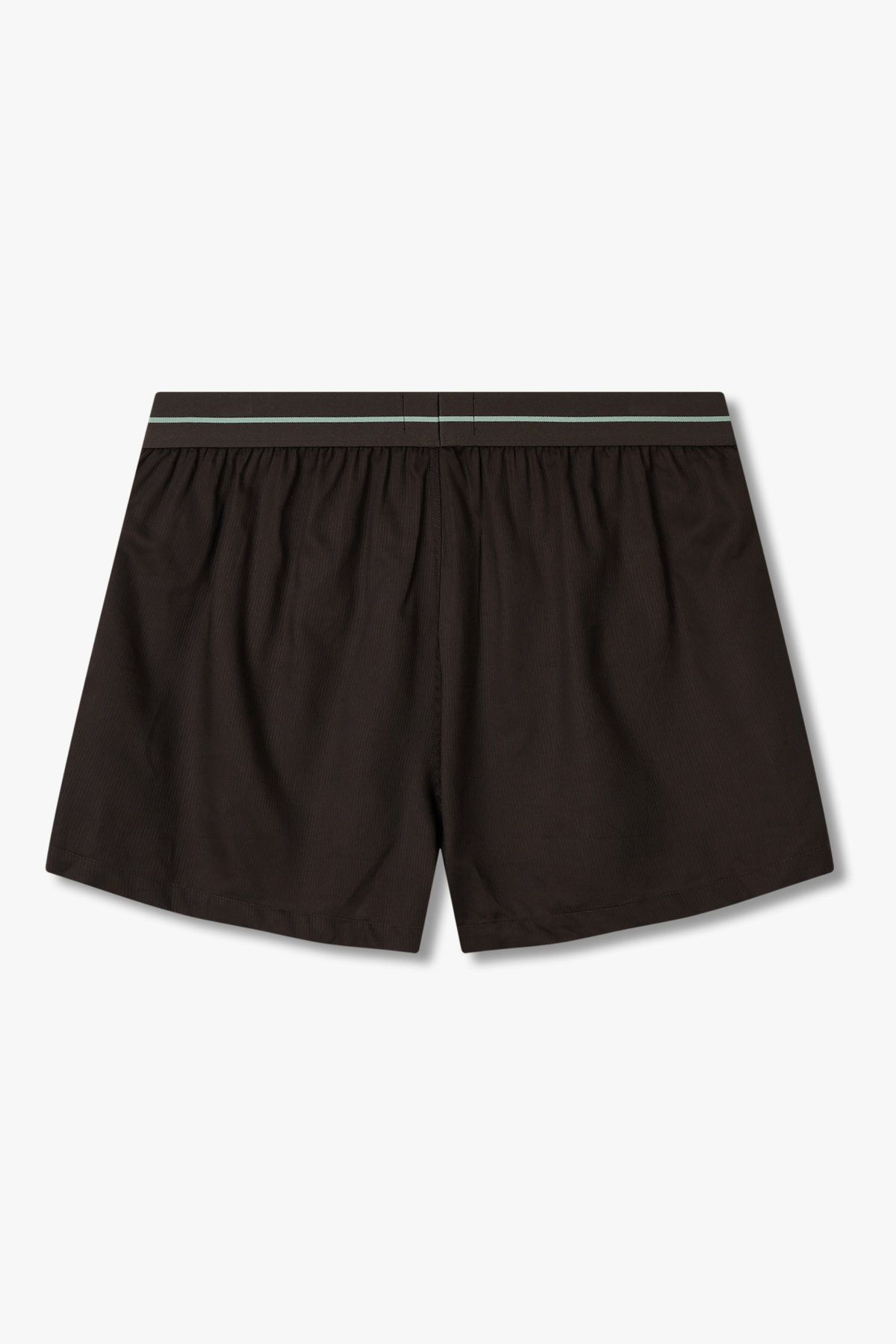 엠포리오 아르마니 언더웨어(EMPORIO ARMANI UNDERWEAR) 남성 로고 밴딩 스트라이프 트렁크_초코 0815312088