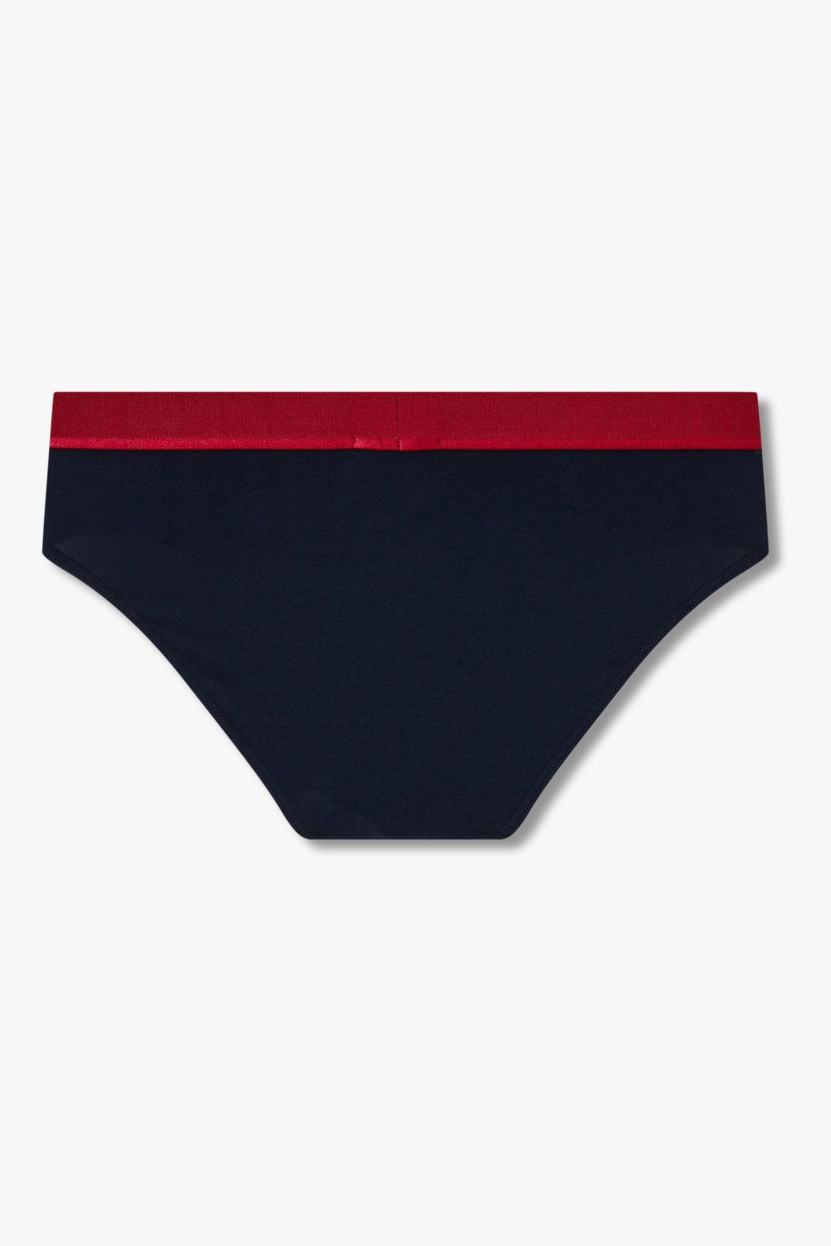 엠포리오 아르마니 언더웨어(EMPORIO ARMANI UNDERWEAR) 남성 글로시 레터링 밴딩 코튼 브리프_네이비 0815311317