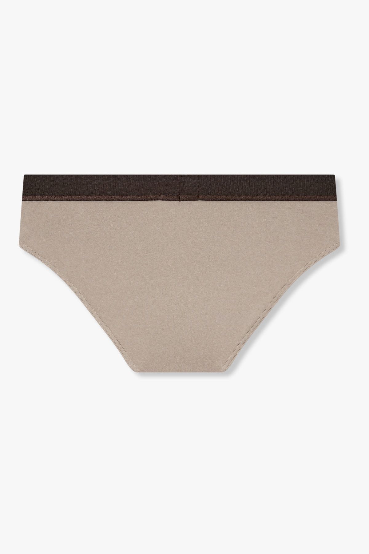 엠포리오 아르마니 언더웨어(EMPORIO ARMANI UNDERWEAR) 남성 글로시 레터링 밴딩 코튼 브리프_라이트 브라운 0815311319