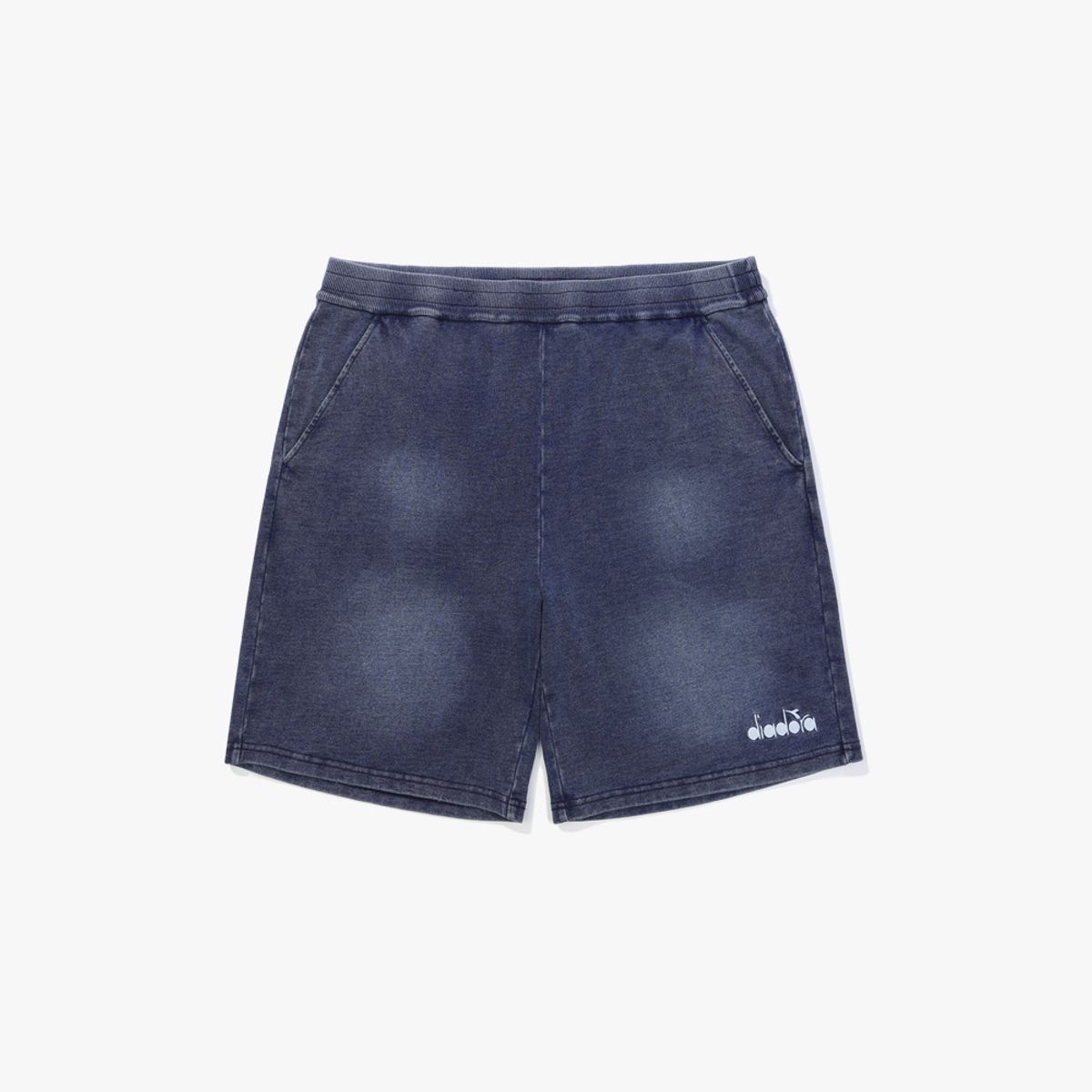 디아도라(diadora) 데님 워싱 스웻 쇼츠 DENIM