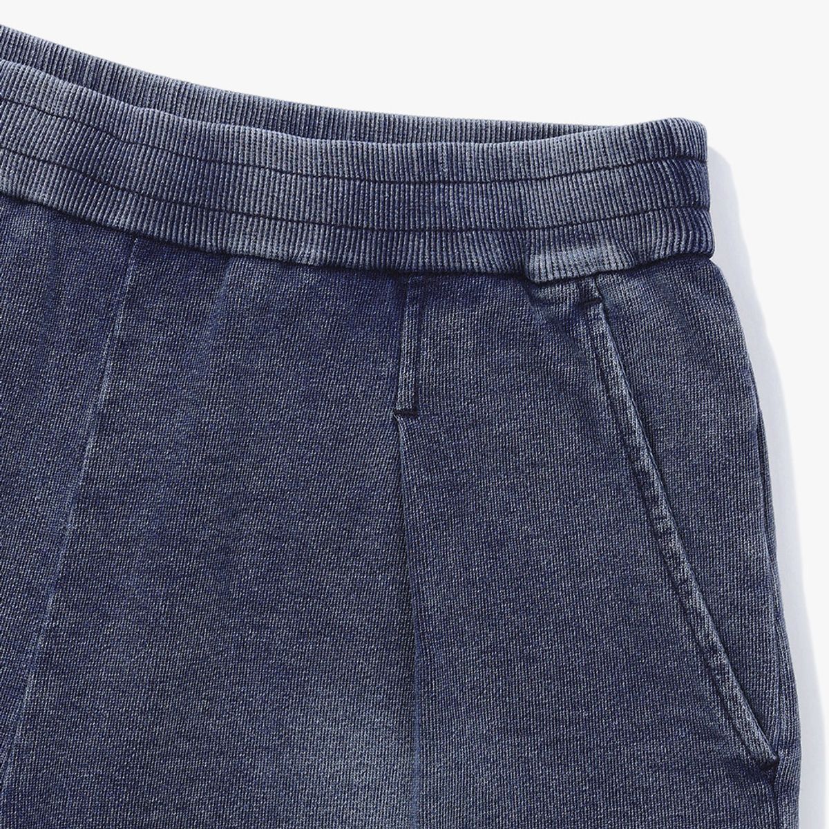 디아도라(diadora) 데님 워싱 스웻 쇼츠 우먼 DENIM