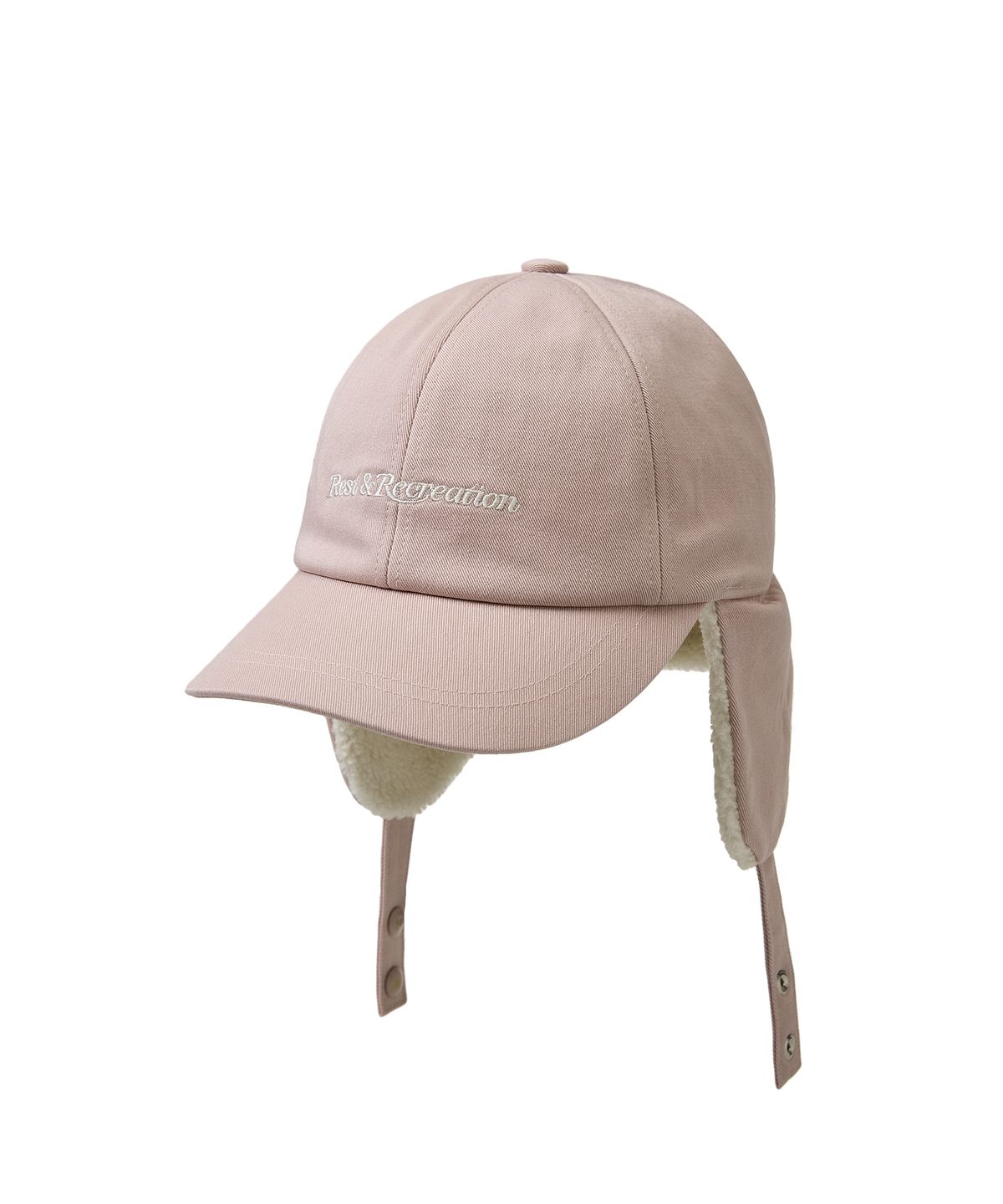 레스트앤레크레이션(REST&RECREATION) EAR FLAP CAP - PINK