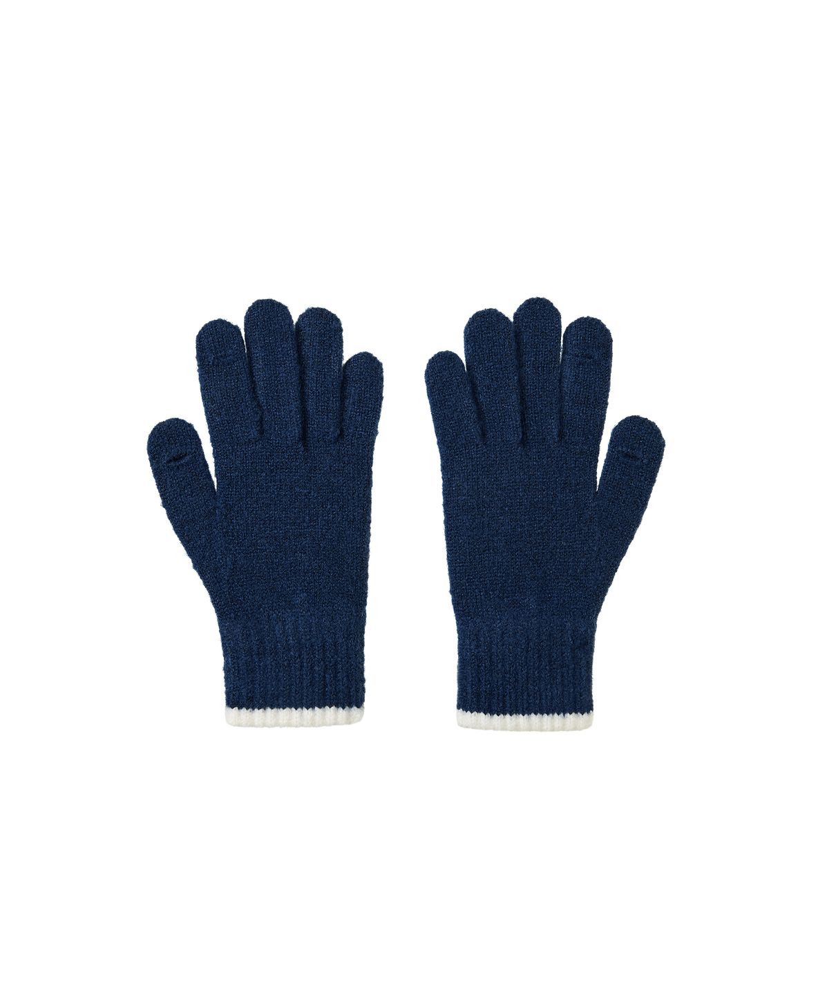 레스트앤레크레이션(REST&RECREATION) LOGO KNIT GLOVE - NAVY