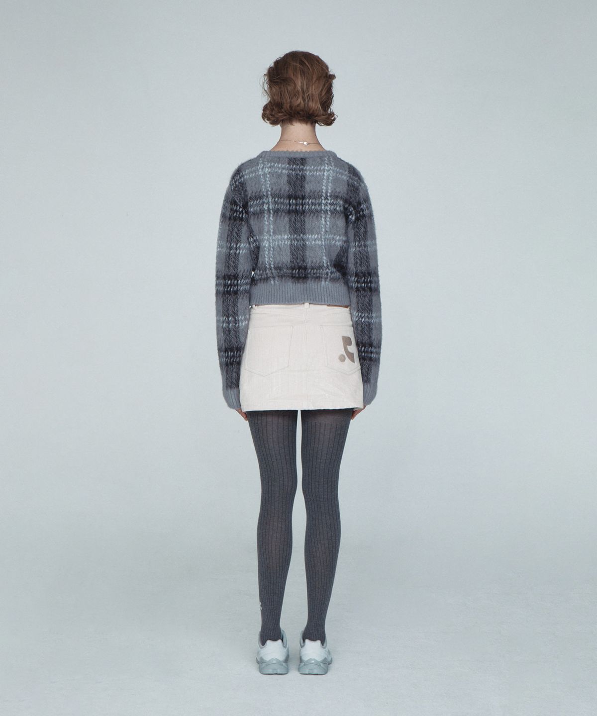 레스트앤레크레이션(REST&RECREATION) LOGO SOFT COTTON TIGHTS - GREY