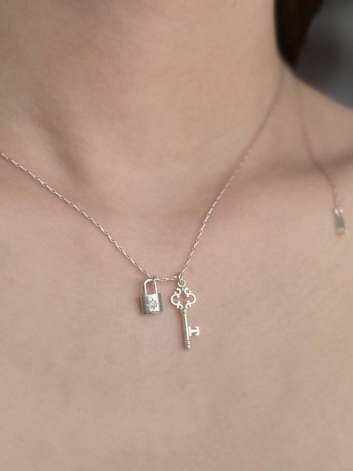 러브트릭스(LOVETRIX) Silver925 Vintage necklace (vintage ver)
