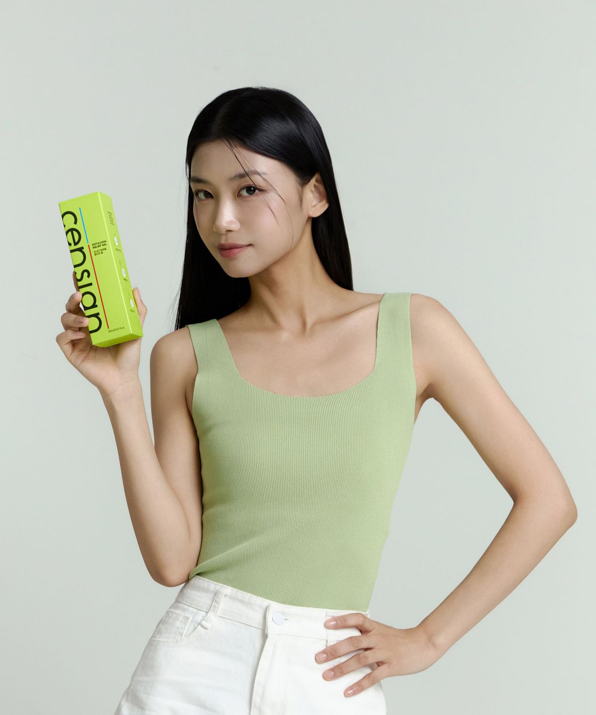 동국제약(DONGKOOK PHARM) [하체관리SET] 센시안 핫앤쿨 바디 테라피 겔 100mlx2개 + [증정] 마사지 스틱