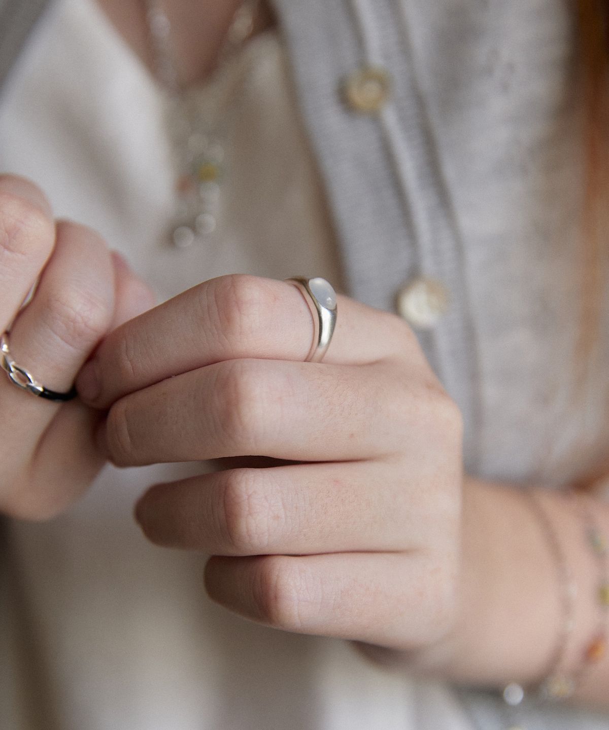 로맨티누어(ROMANTINUER) SN.309 RING(925SILVER)