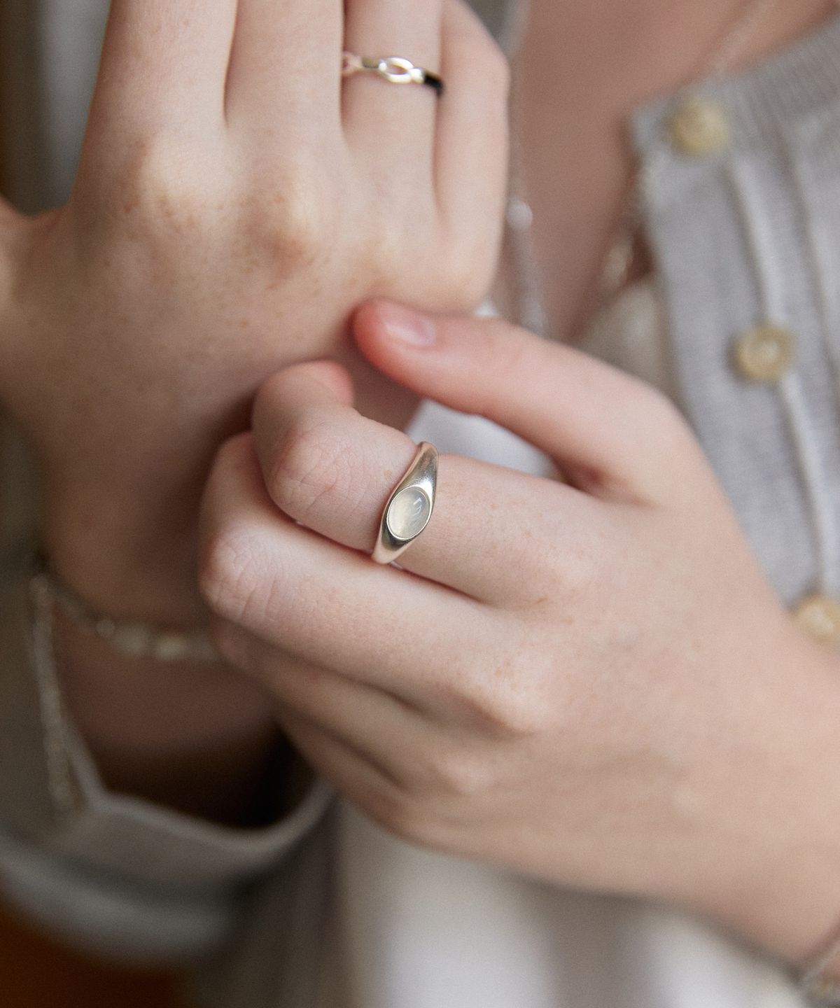 로맨티누어(ROMANTINUER) SN.309 RING(925SILVER)