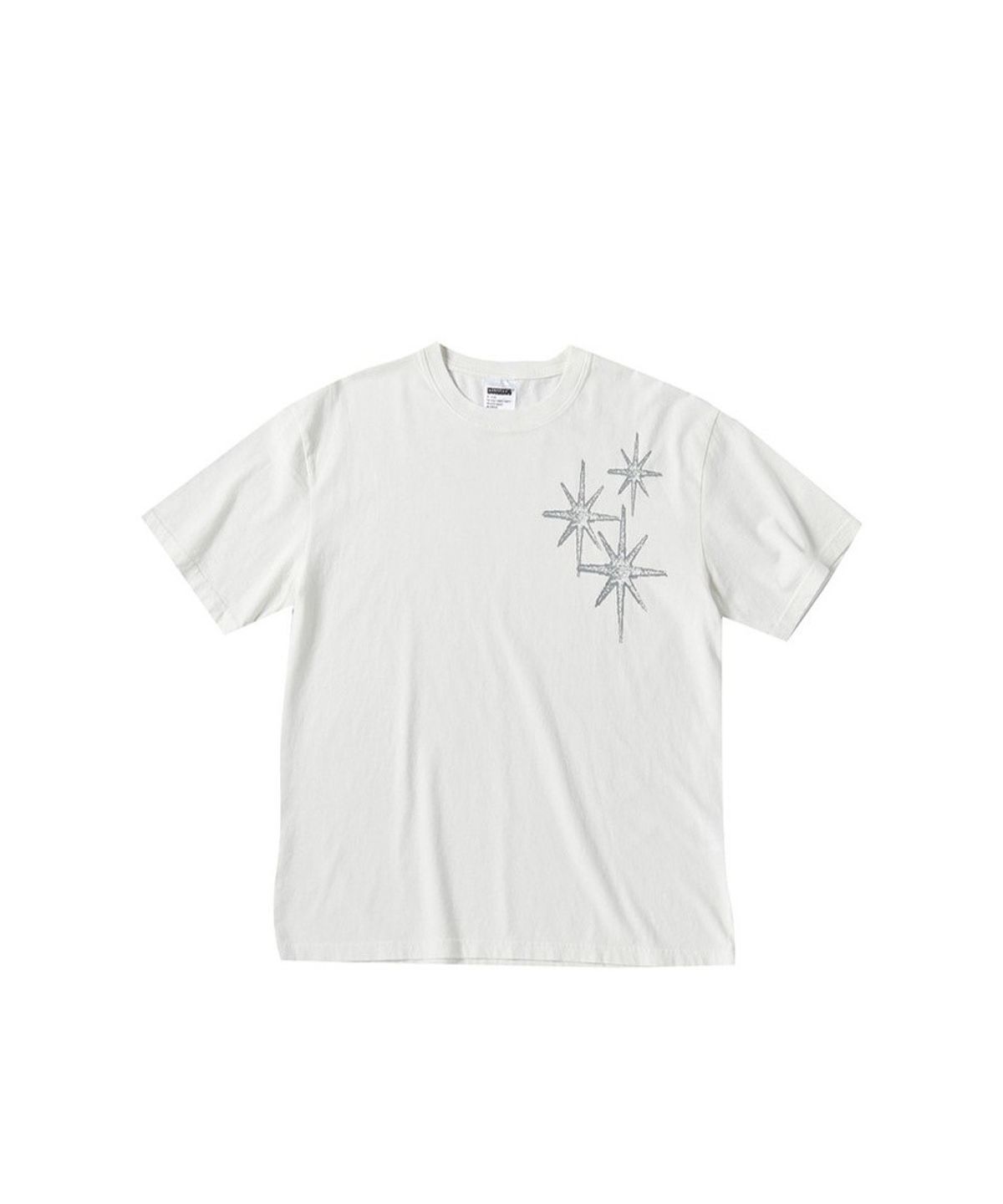 언타이틀 서울(UNTITLED SEOUL) 언타이틀 스테리나잇 피그먼트 워시 반팔 오프화이트