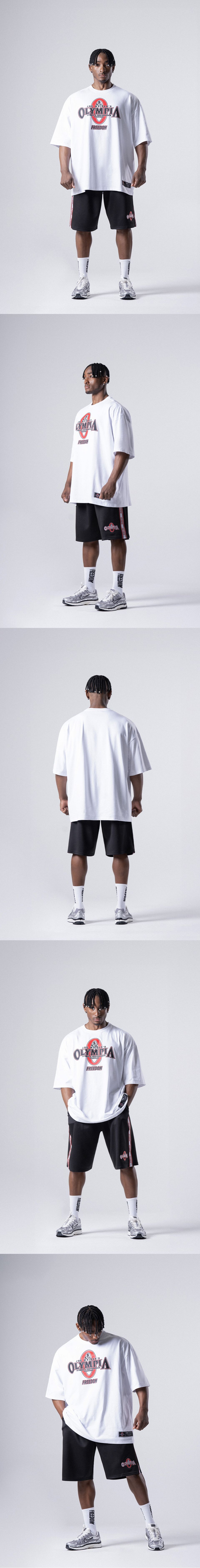 日本未発売　オリンピアコラボ　Freedomクロップドシャツ Mサイズ 日本未発売 オリンピアコラボ Freedomクロップドシャツ Mサイズ