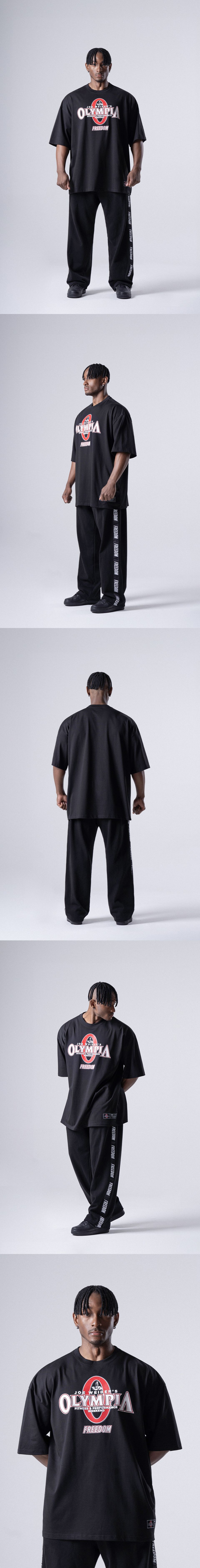 MUSINSA公式 | FREEDOM Olympia Big Logo T-Shirt_2color