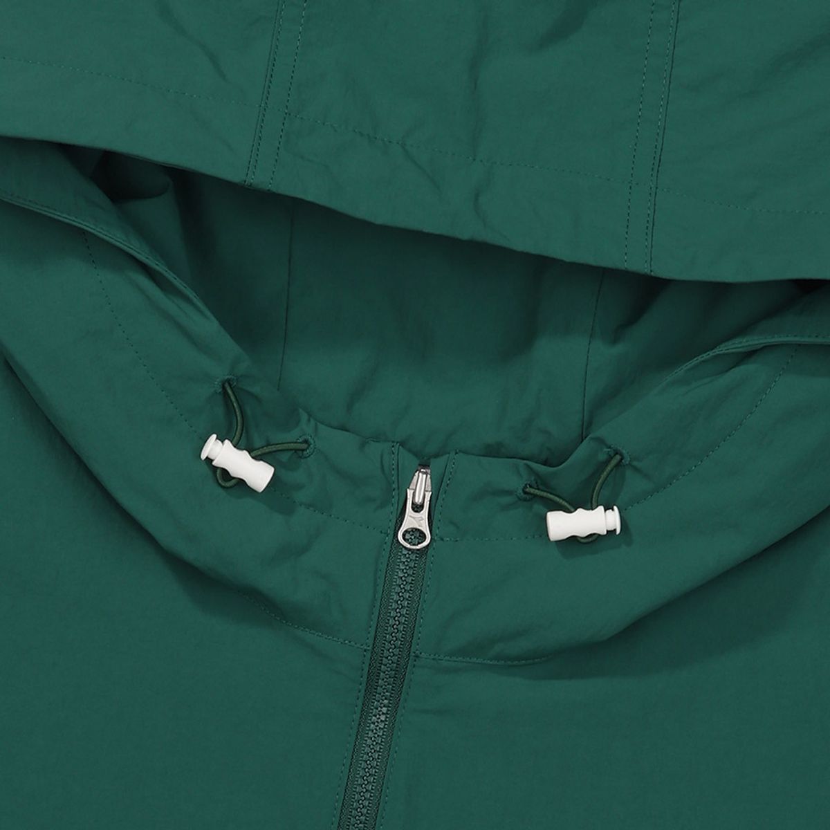 디아도라(diadora) 그랜드슬램 컬러 블록 반팔 아노락 GREEN