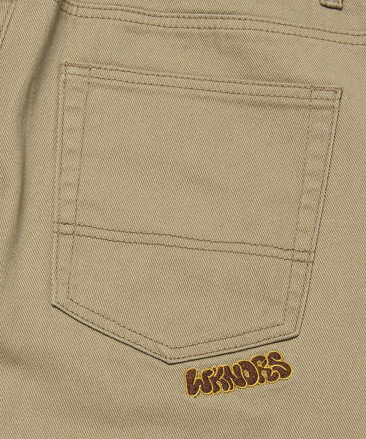 위캔더스(WKNDRS) G-LOGO REGULAR DENIM (BEIGE)