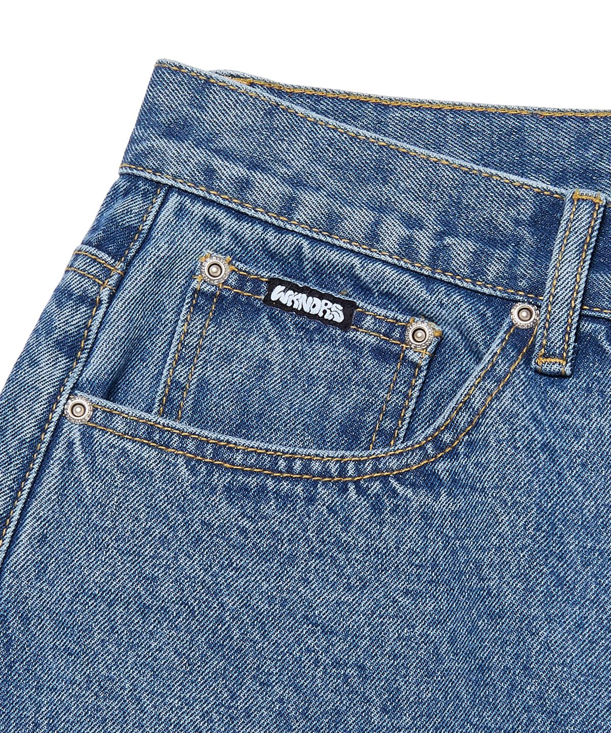 위캔더스(WKNDRS) G-LOGO REGULAR DENIM (DENIM)