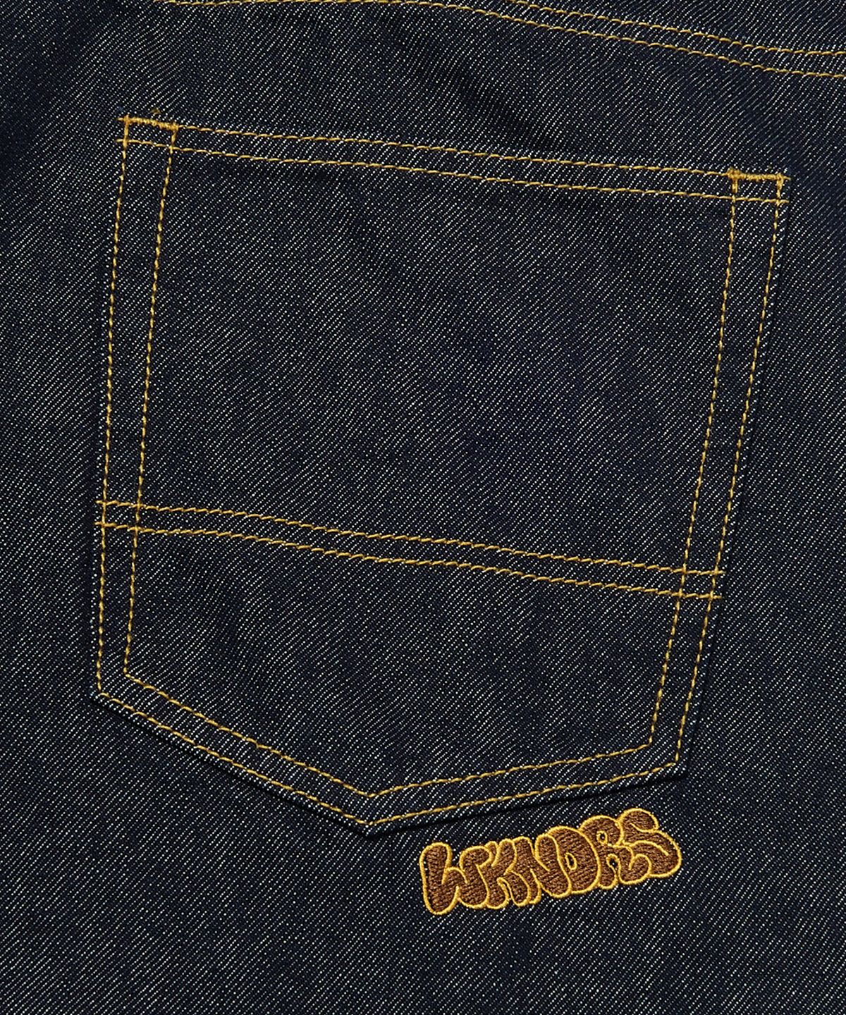 위캔더스(WKNDRS) G-LOGO REGULAR DENIM (D.BLUE)