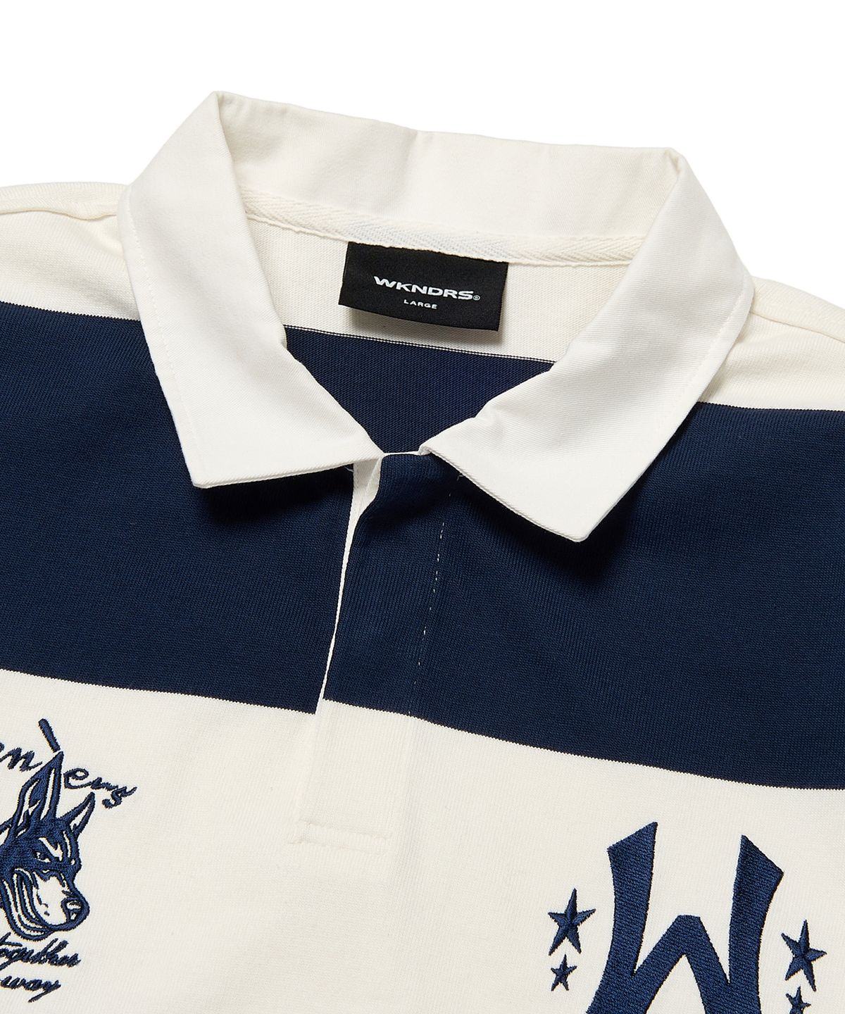 위캔더스(WKNDRS) BOUTIQUE RUGBY PIQUE (NAVY)