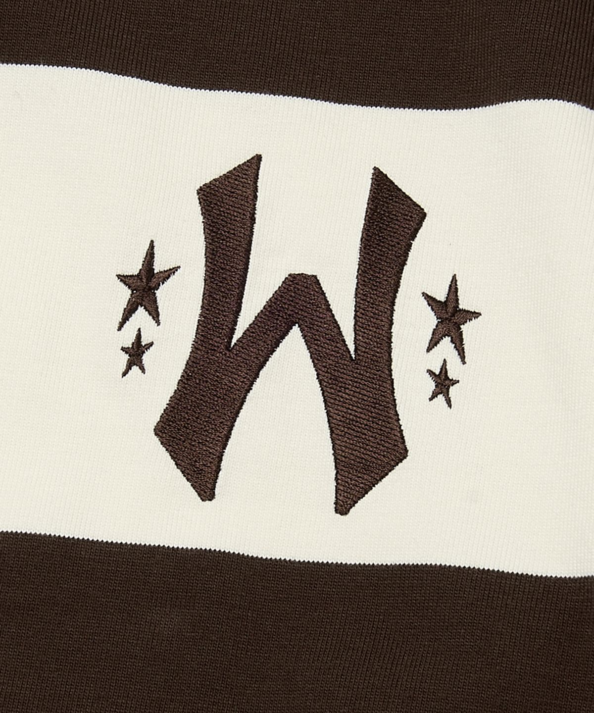 위캔더스(WKNDRS) BOUTIQUE RUGBY PIQUE (BROWN)