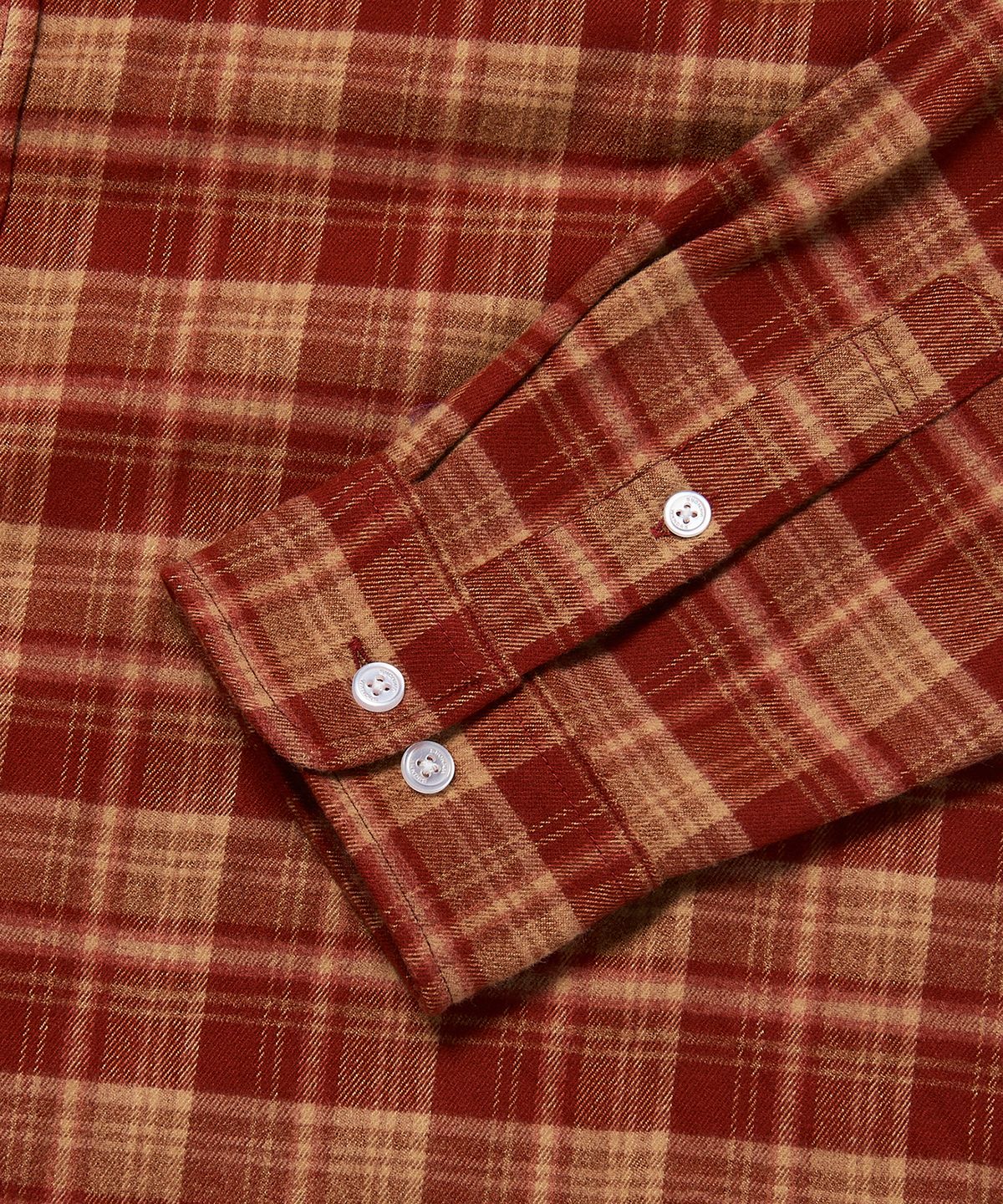 위캔더스(WKNDRS) CHECKERED SHIRT (BURGUNDY)