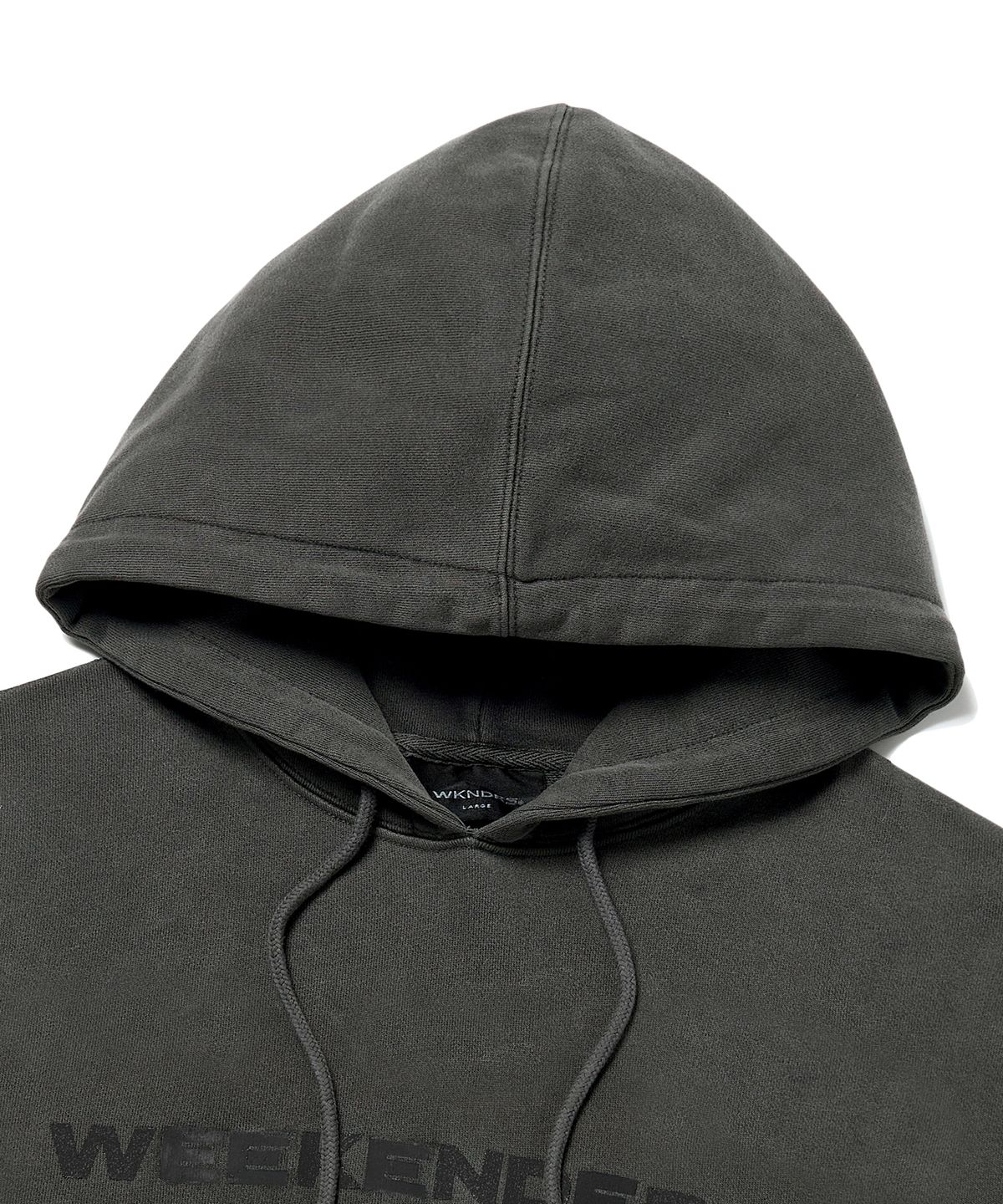 위캔더스(WKNDRS) WEEKENDERS HOODIE (CHARCOAL)
