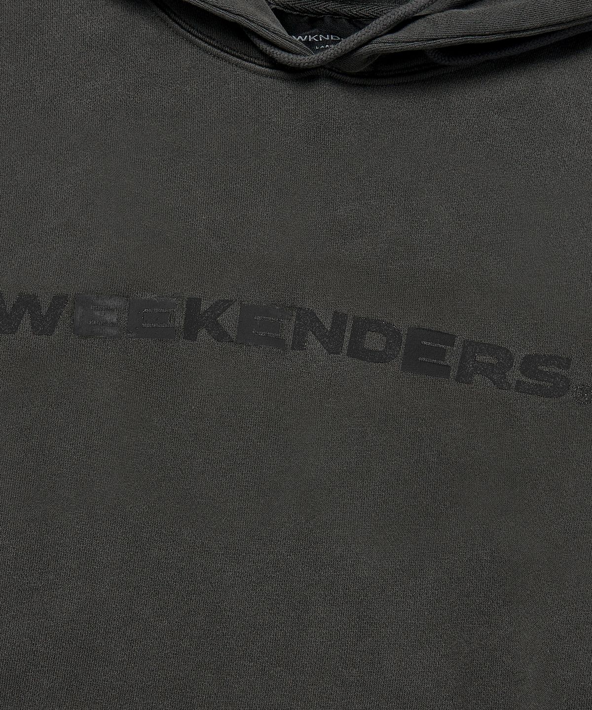 위캔더스(WKNDRS) WEEKENDERS HOODIE (CHARCOAL)