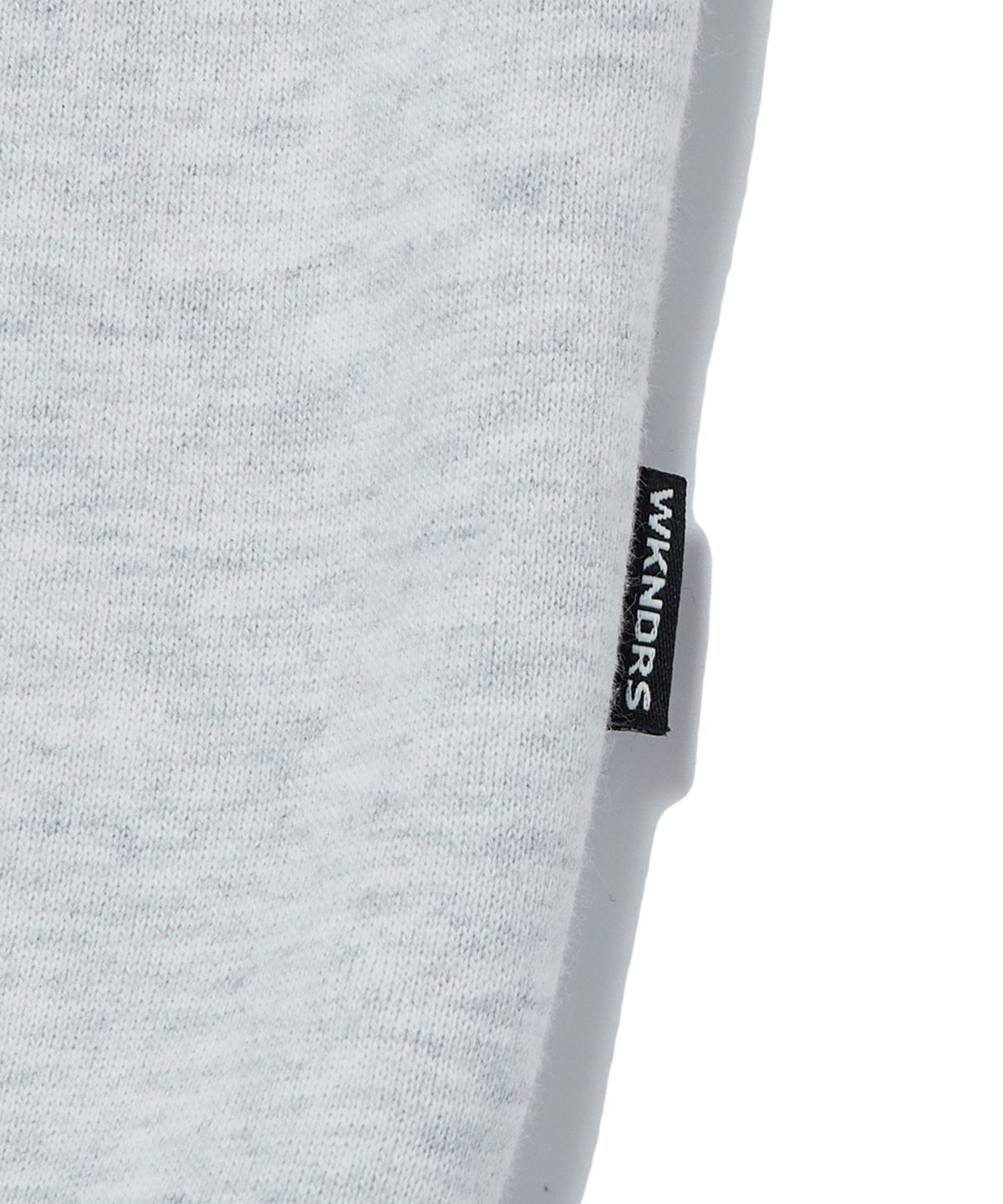 위캔더스(WKNDRS) BASEBALL APPLIQUE HOODIE (L.GREY)