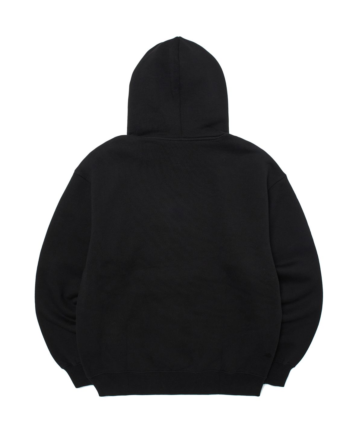 위캔더스(WKNDRS) BASEBALL APPLIQUE HOODIE (BLACK)