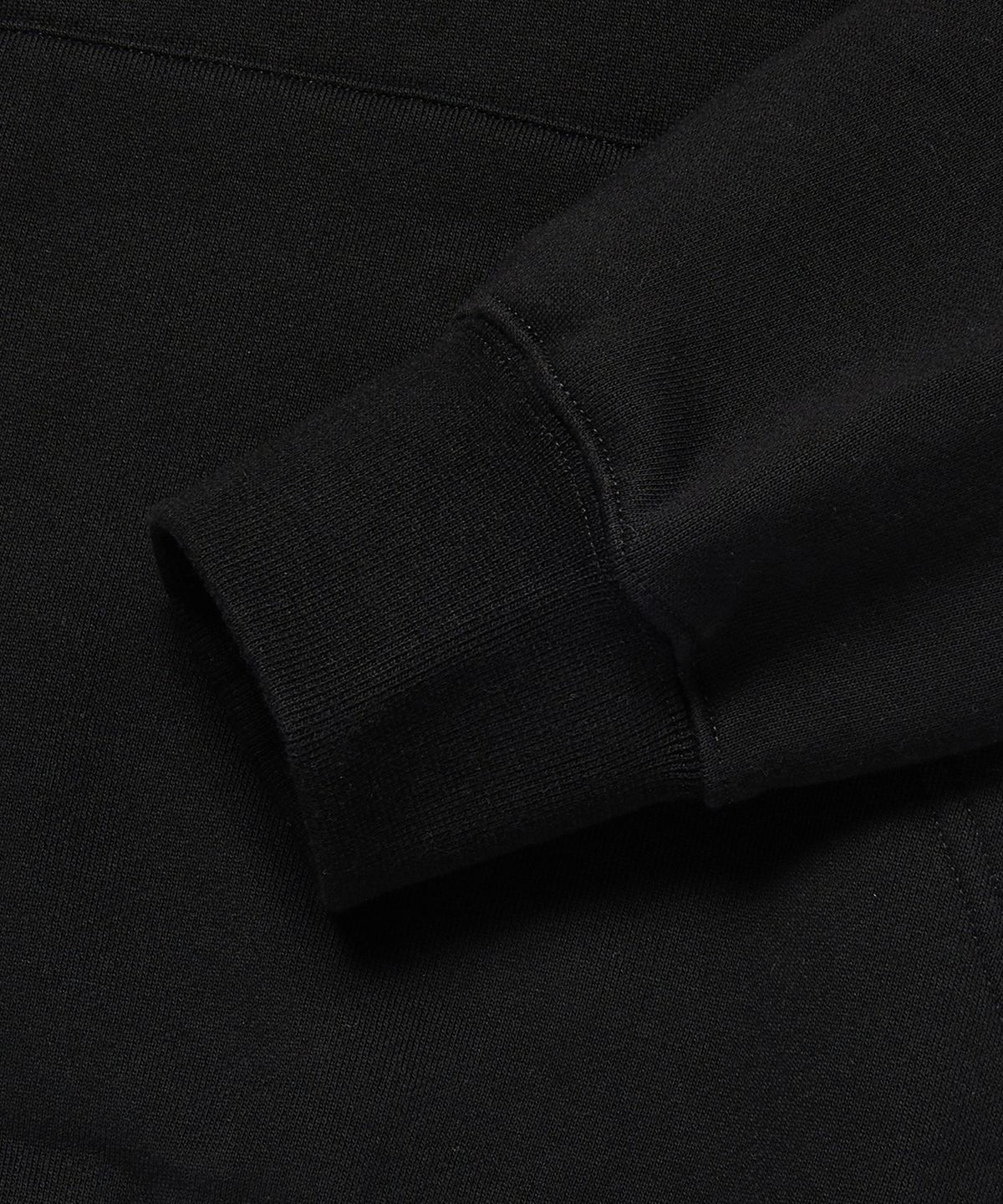 위캔더스(WKNDRS) BASEBALL APPLIQUE HOODIE (BLACK)