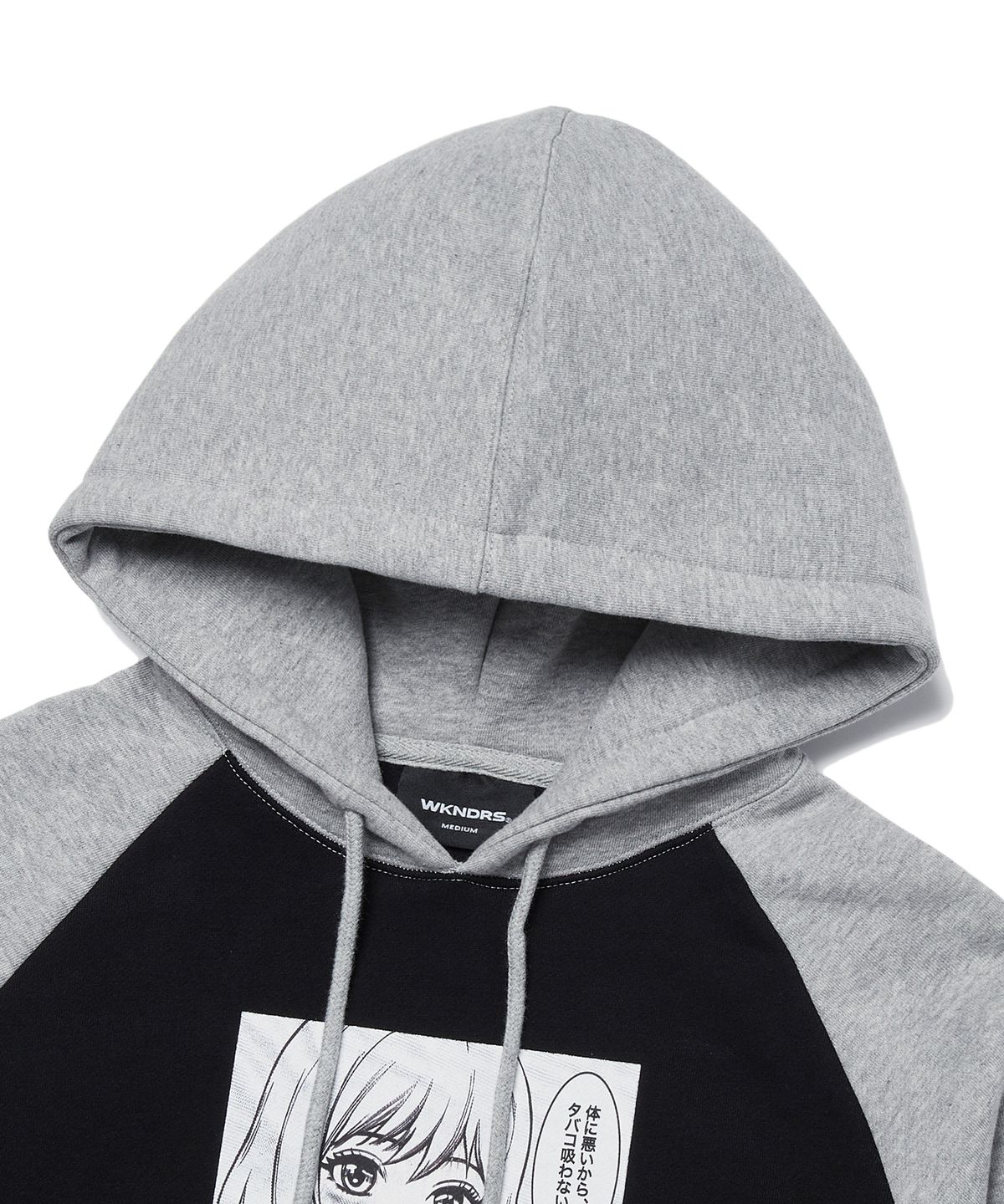 위캔더스(WKNDRS) NO SMOKING HOODIE (BLACK)