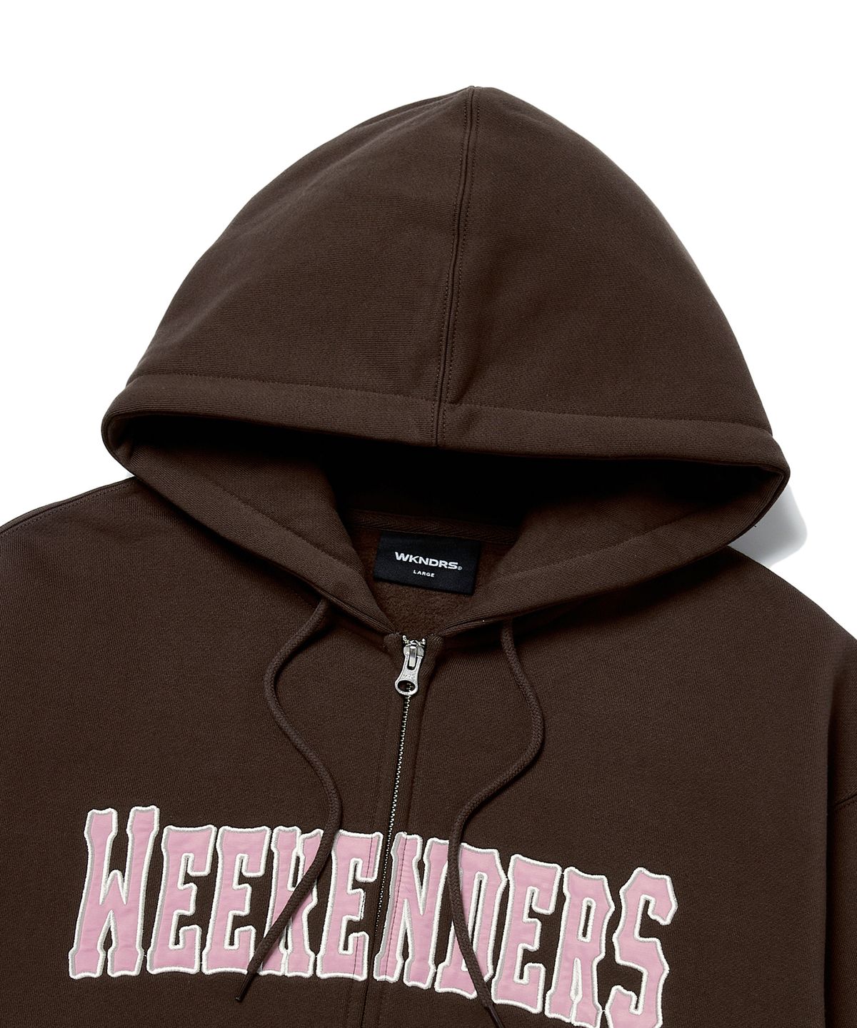 위캔더스(WKNDRS) COWBOYS ZIPUP HOODIE (BROWN)